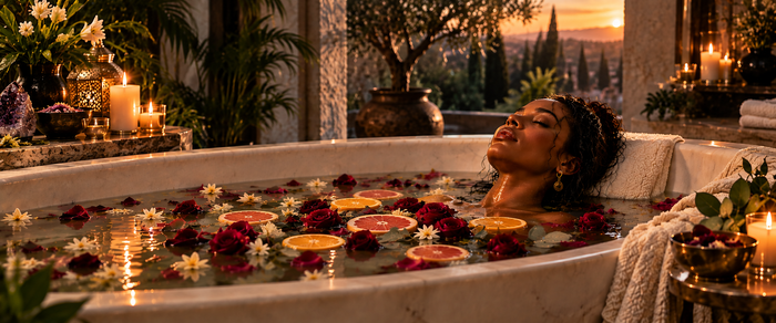 Haus spiritual bath