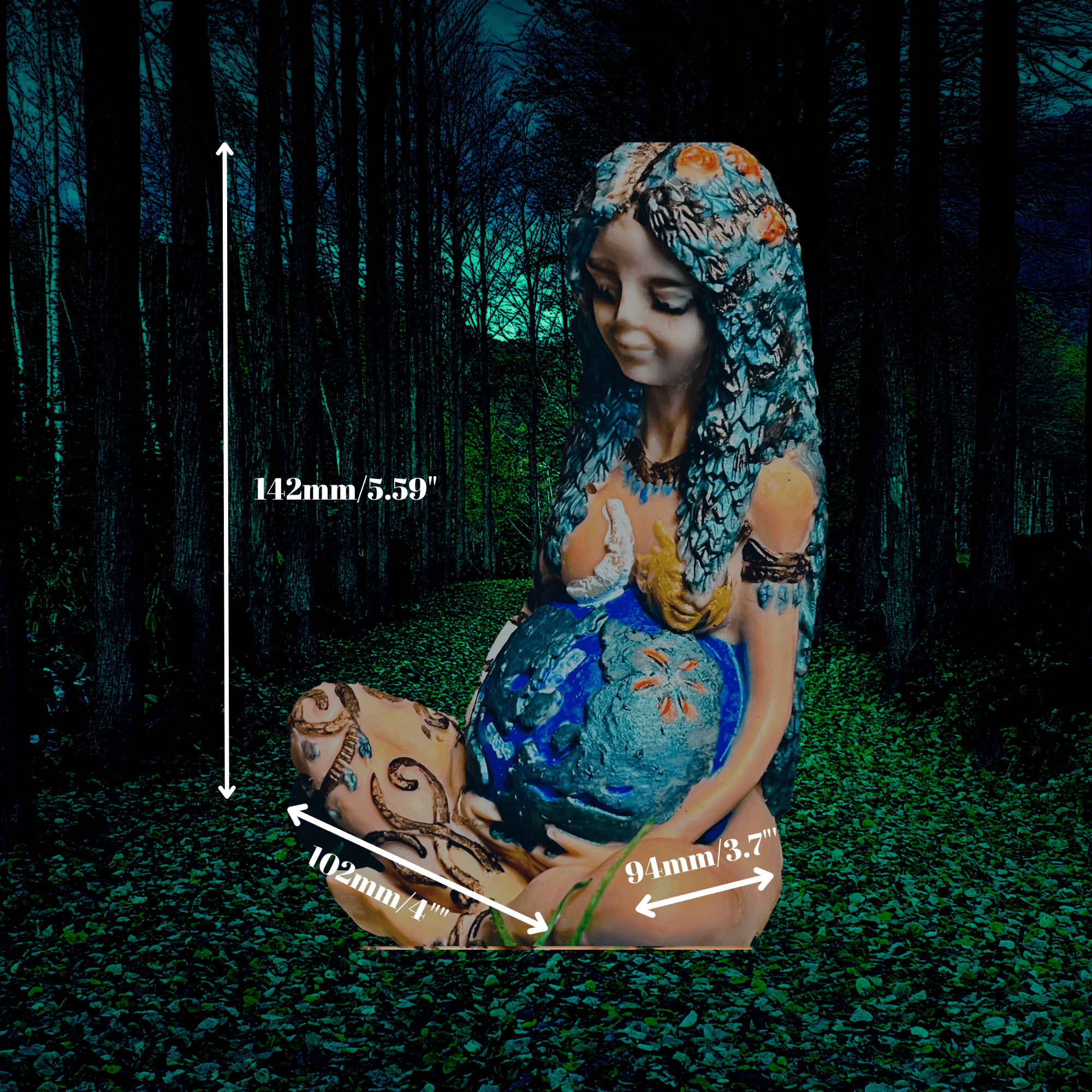 Mother Nature | Custom Figural Candle - The Haus Of Alchemy