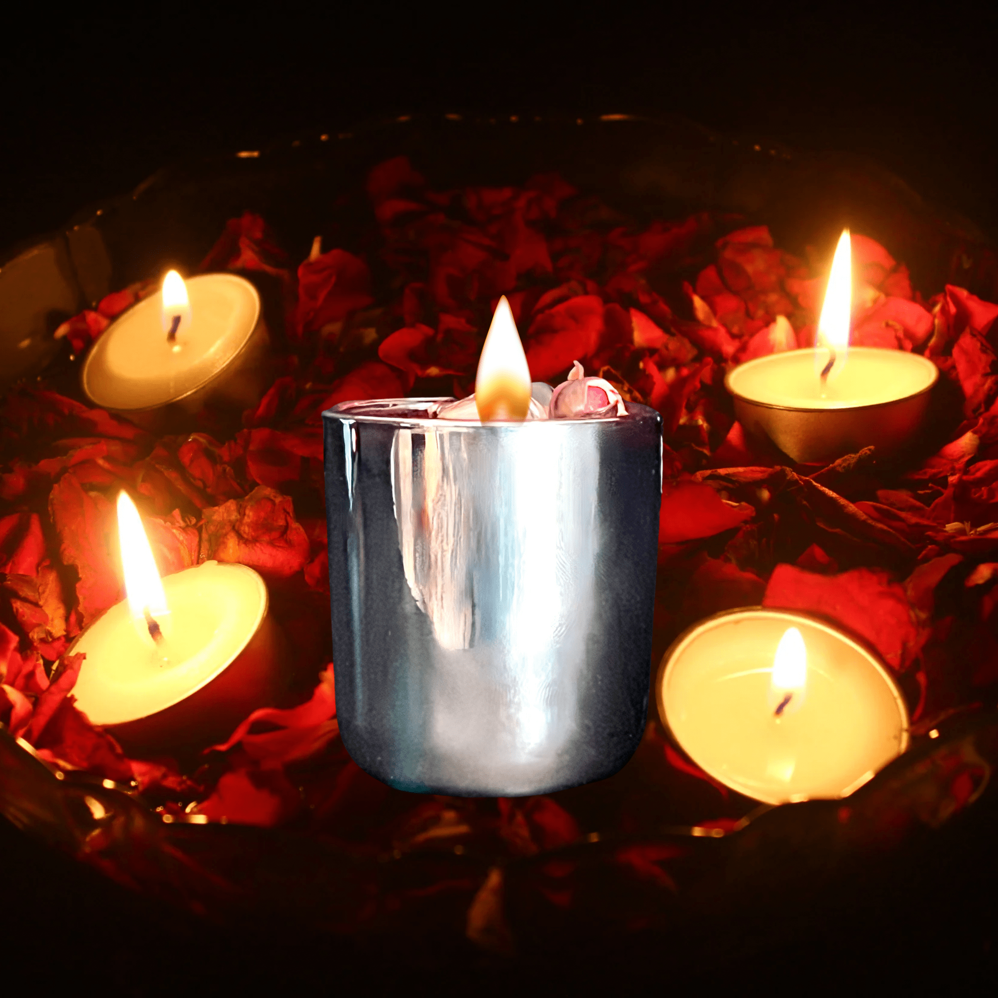 Crave Mini Candle | Non - Binding Love Spell for Attraction & Romance - The Haus Of Alchemy