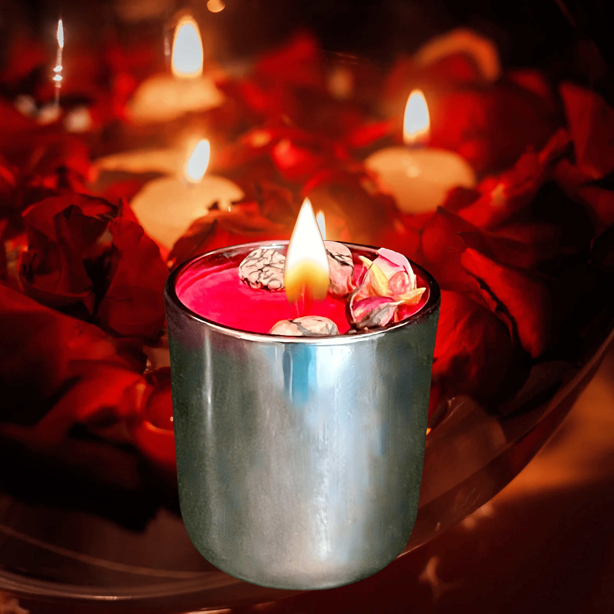 Crave Mini Candle | Non - Binding Love Spell for Attraction & Romance - The Haus Of Alchemy