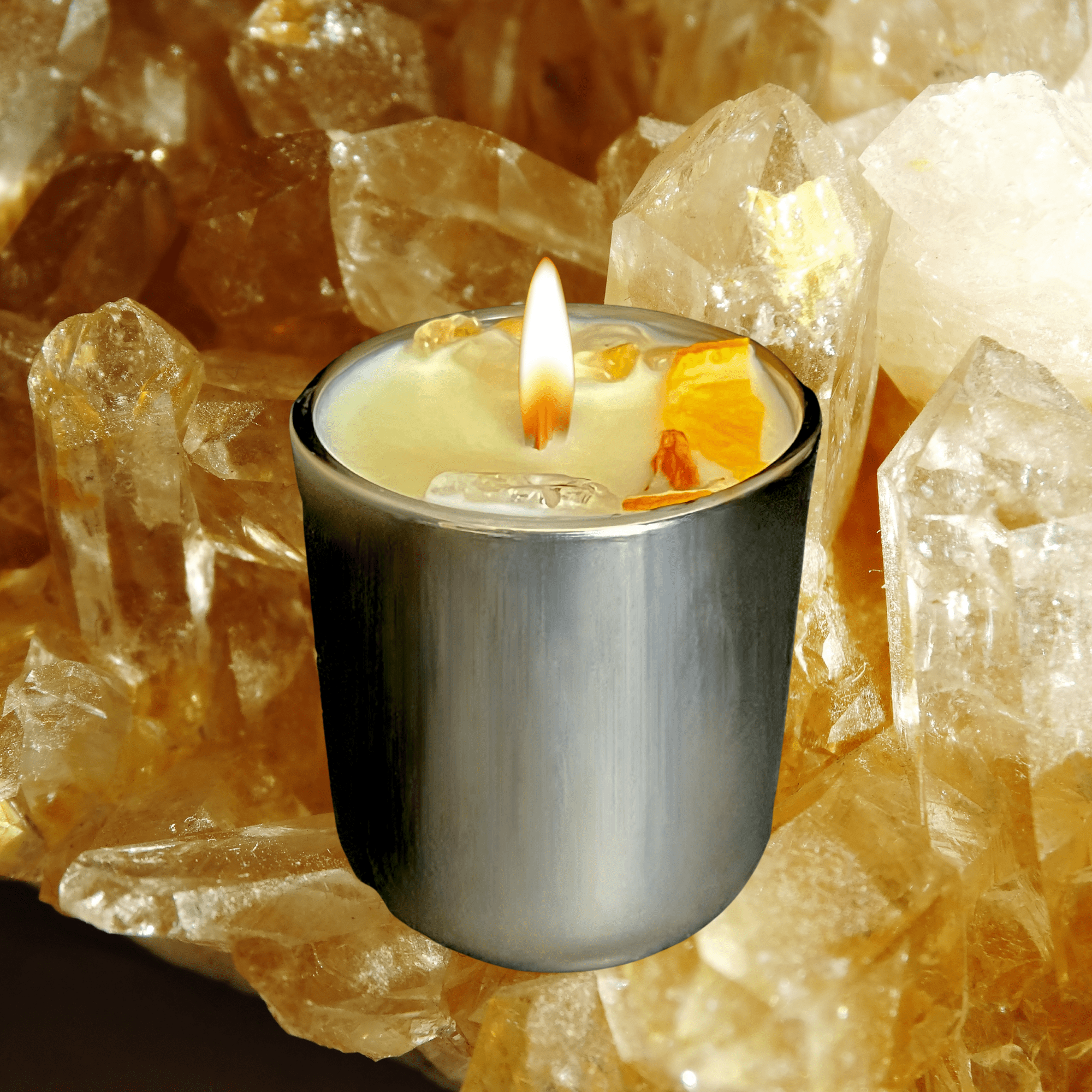 Ominous Joy Mini Smudge Candle - The Haus Of Alchemy