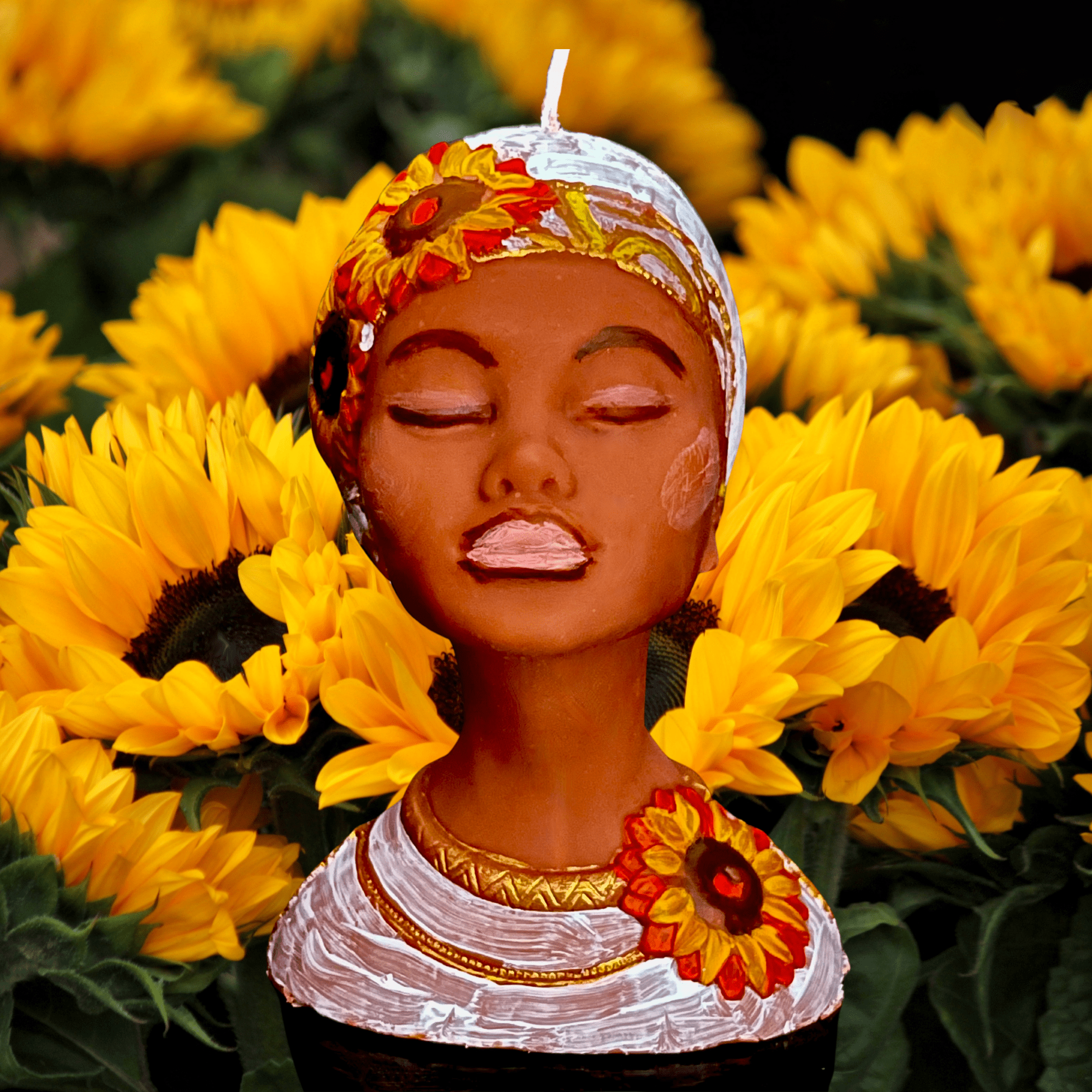 Oshun – Custom Figural Candle - The Haus Of Alchemy