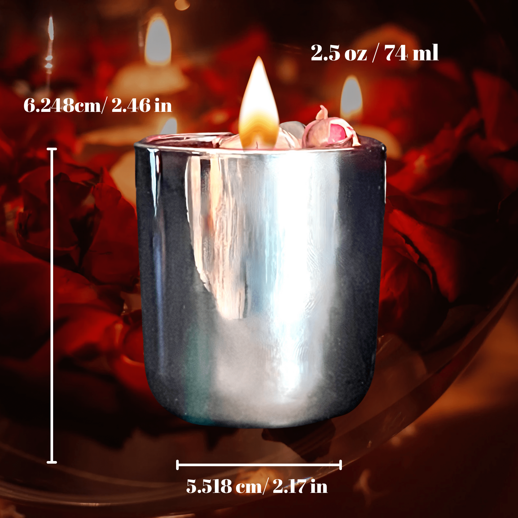 Crave Mini Candle | Non - Binding Love Spell for Attraction & Romance - The Haus Of Alchemy