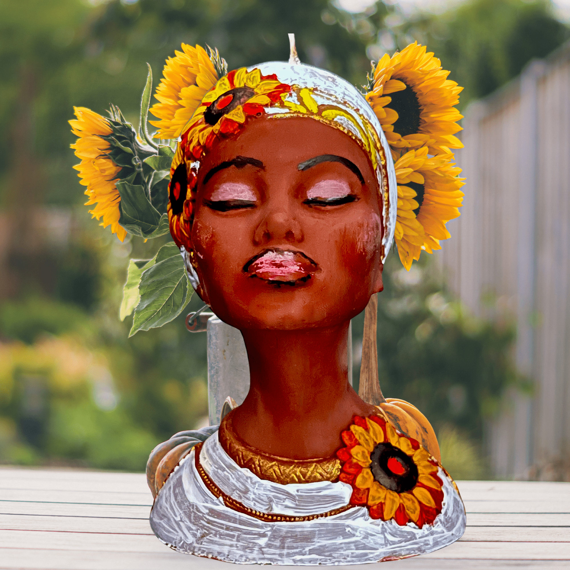 Oshun – Custom Figural Candle - The Haus Of Alchemy