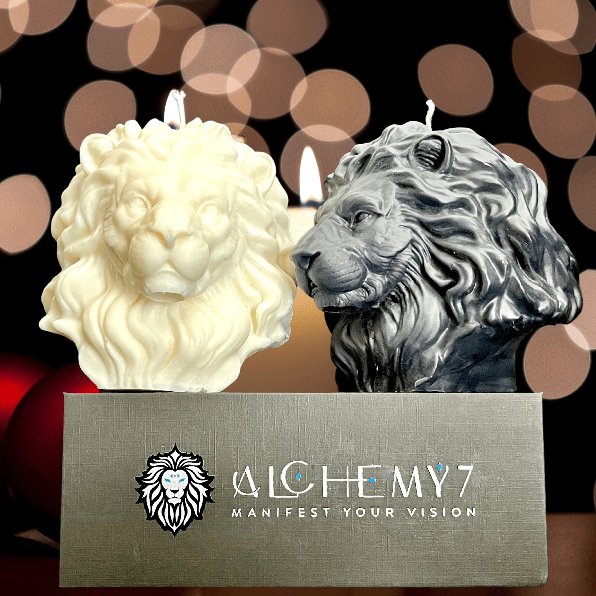 Lion | Custom Figural Candle - The Haus Of Alchemy