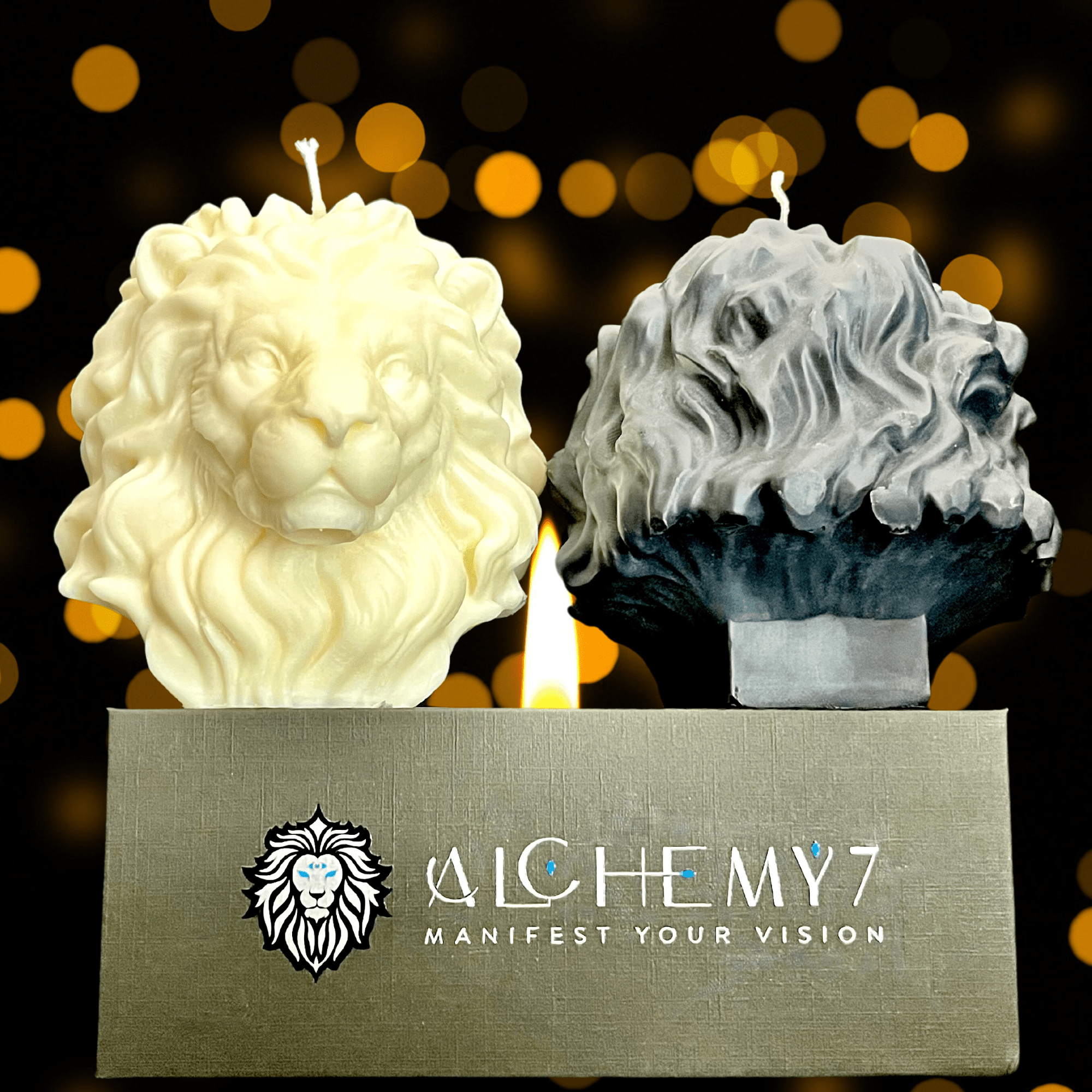 Lion | Custom Figural Candle - The Haus Of Alchemy