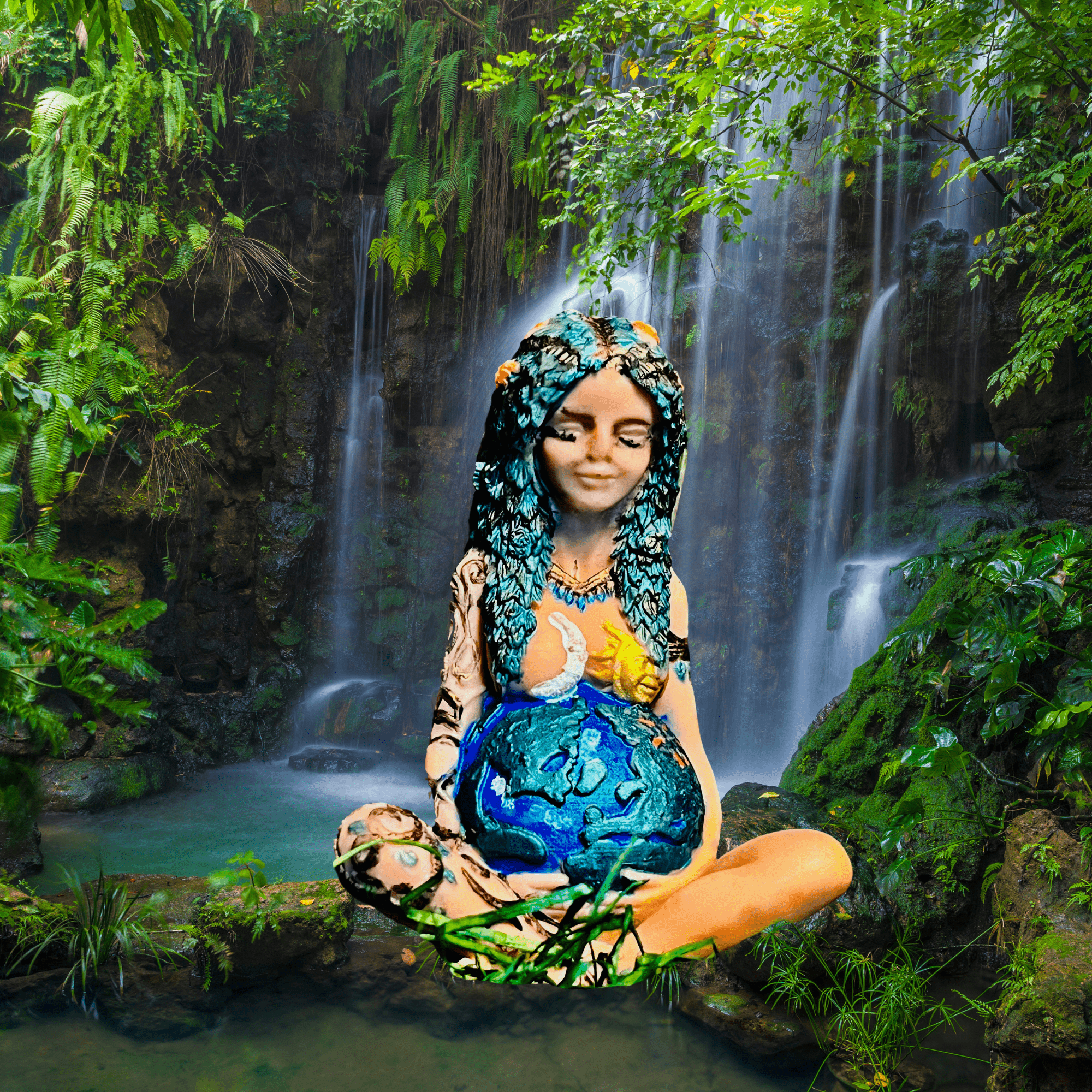 Mother Nature | Custom Figural Candle - The Haus Of Alchemy