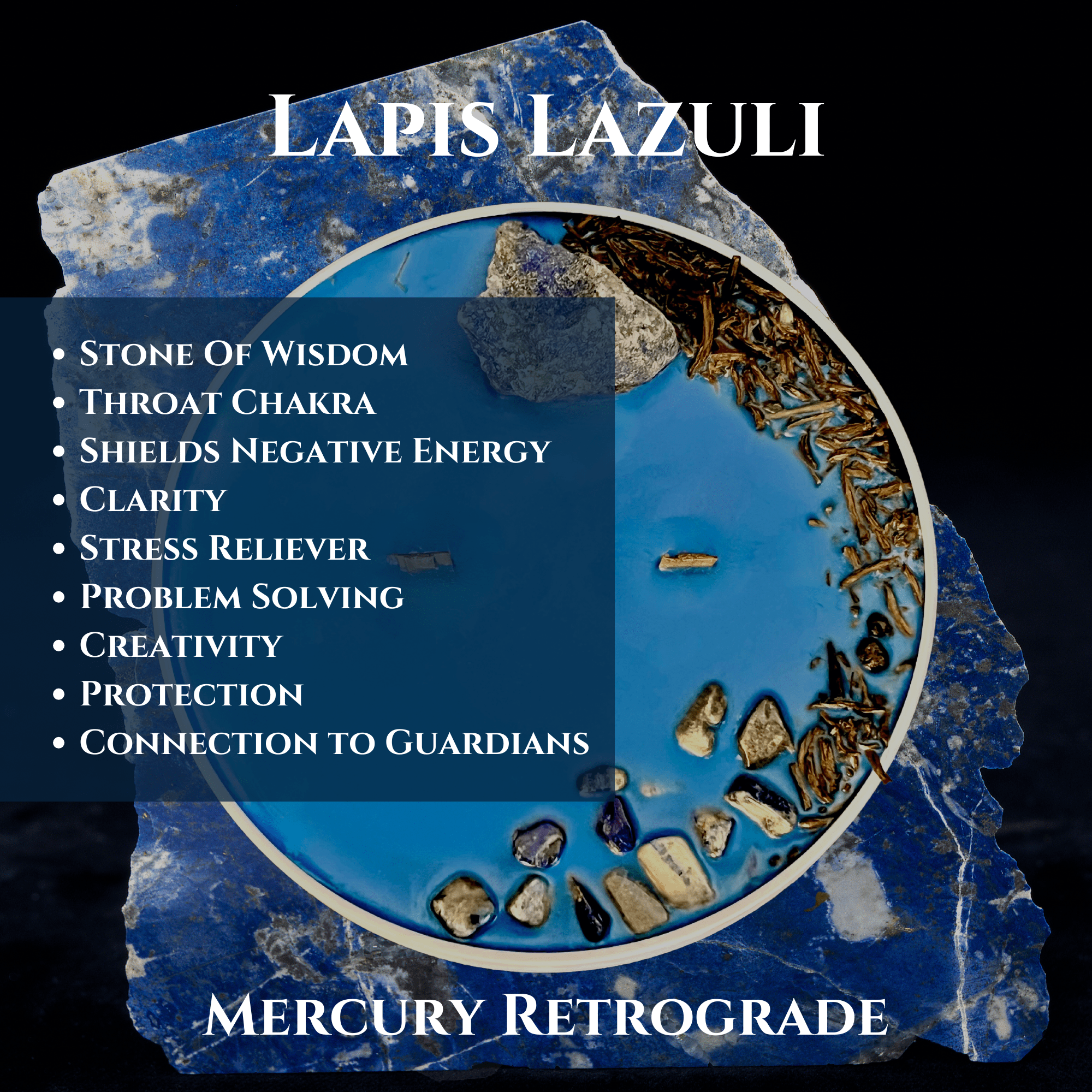 Mercury Retrograde 18 oz Candle - The Haus Of Alchemy