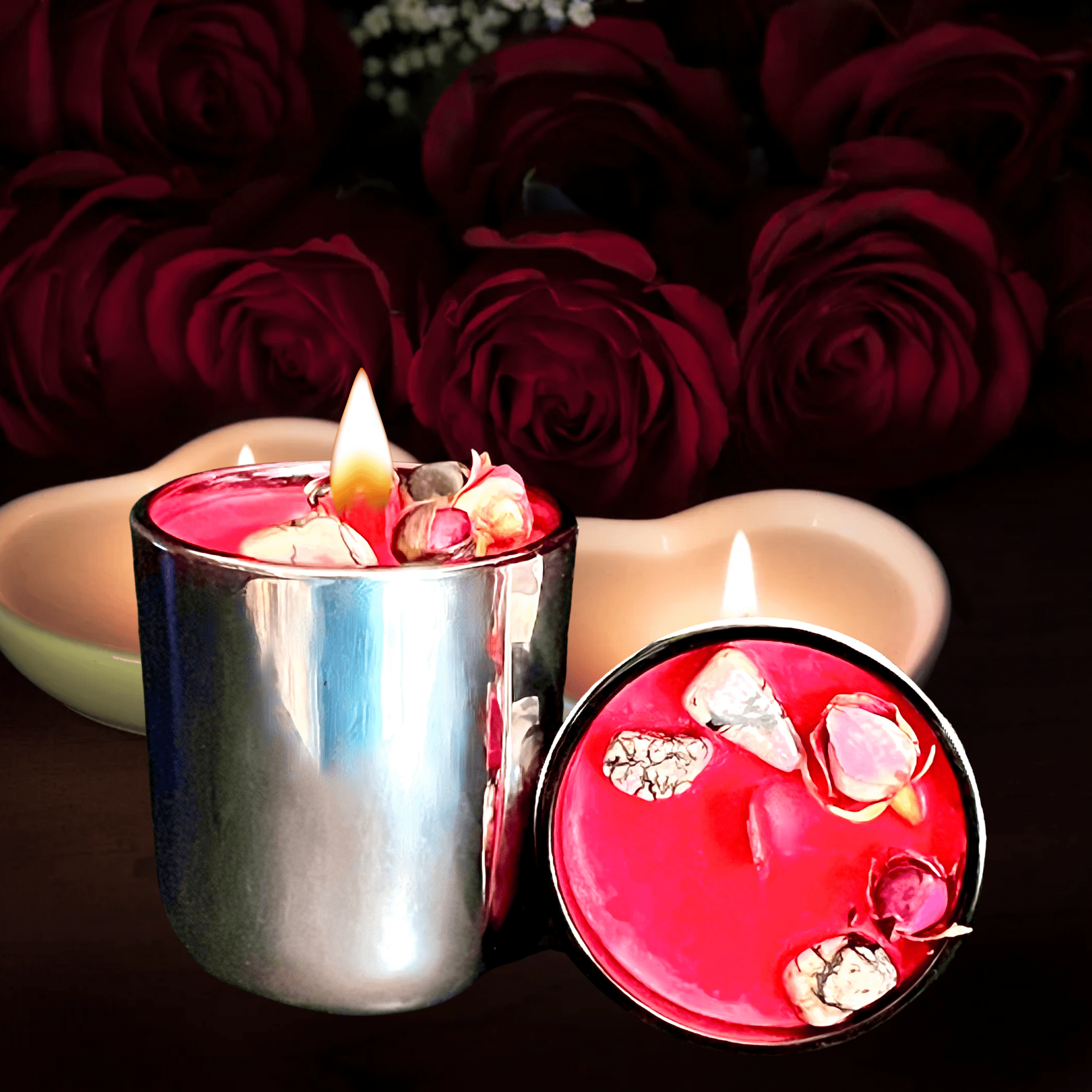 Crave Mini Candle | Non - Binding Love Spell for Attraction & Romance - The Haus Of Alchemy