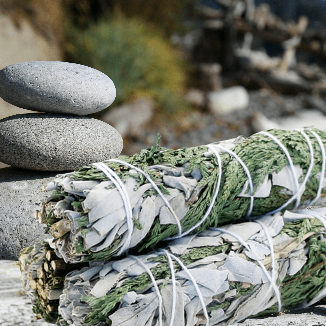 White Sage + Cedar Sage Sticks - The Haus Of Alchemy
