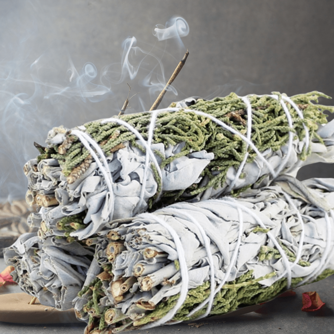 White Sage + Juniper Sage Stick - The Haus Of Alchemy