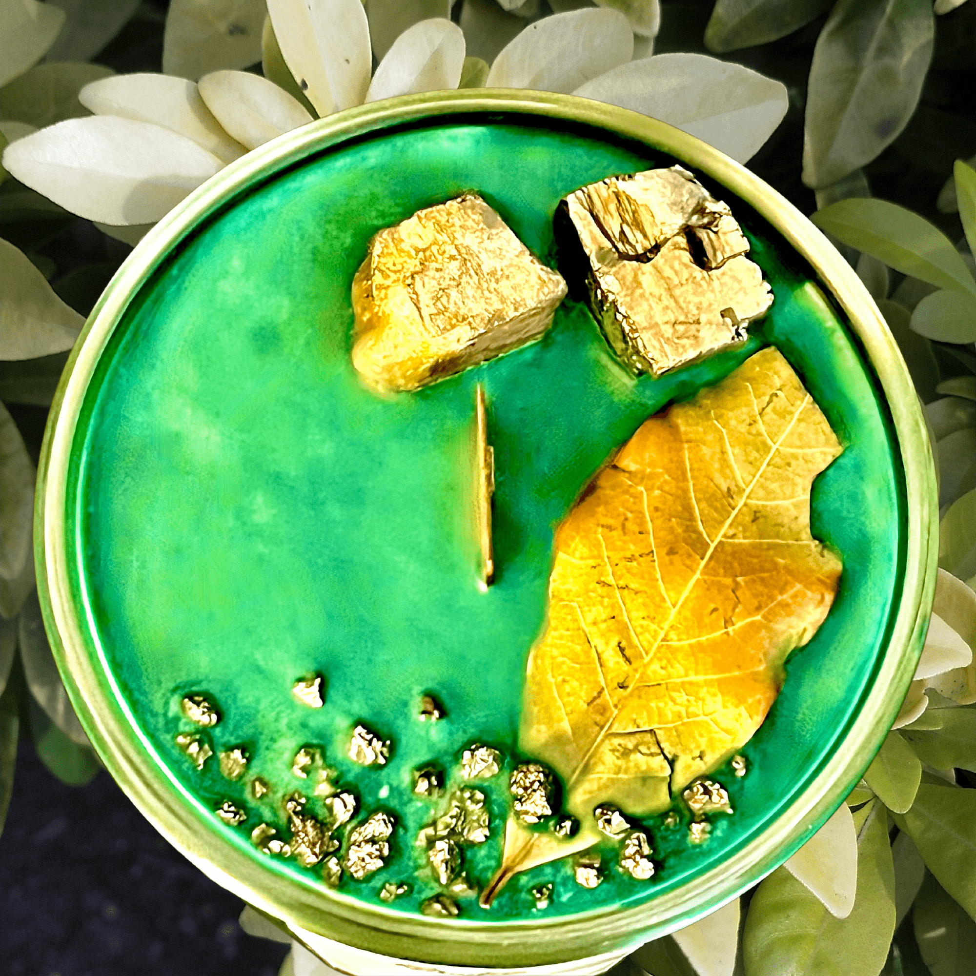 Currency Candle | Spelled Money Candle | Manifest Wealth & Clear Financial Blockages - The Haus Of Alchemy