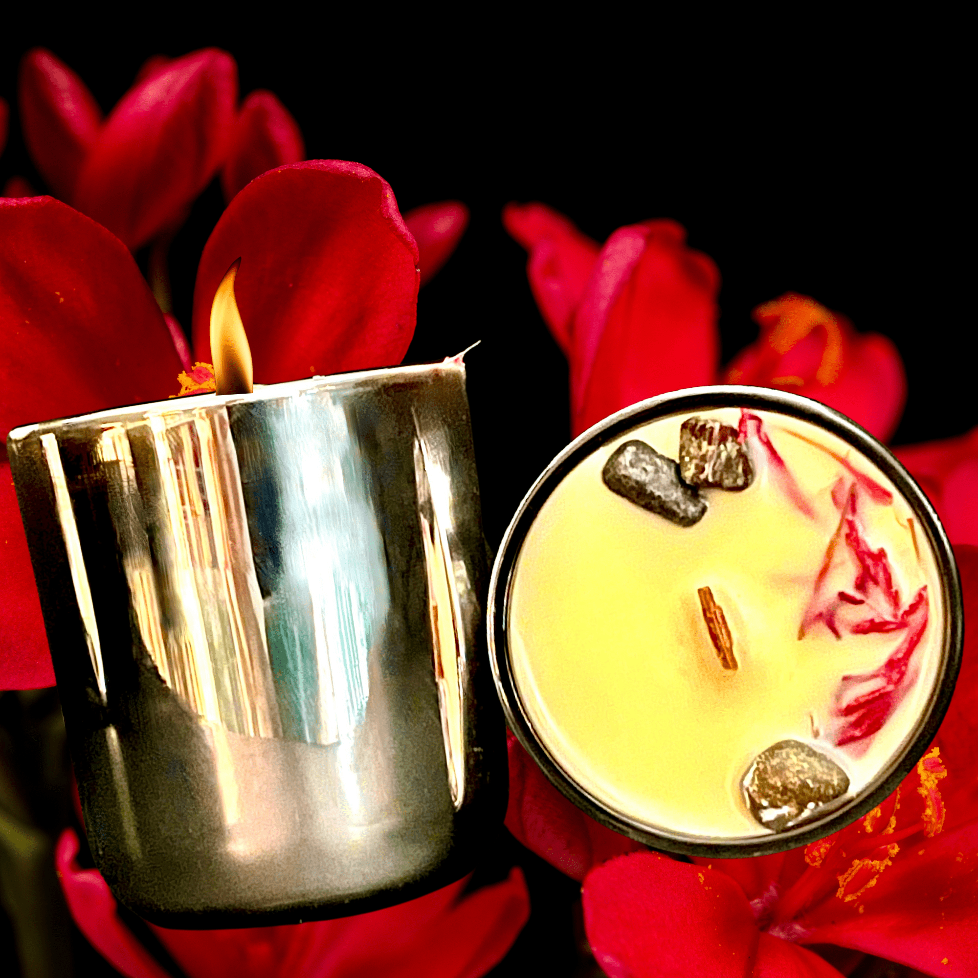 Dragon’s Kiss | Mini Intention Candle | Love, Protection & Mystical Energy - The Haus Of Alchemy