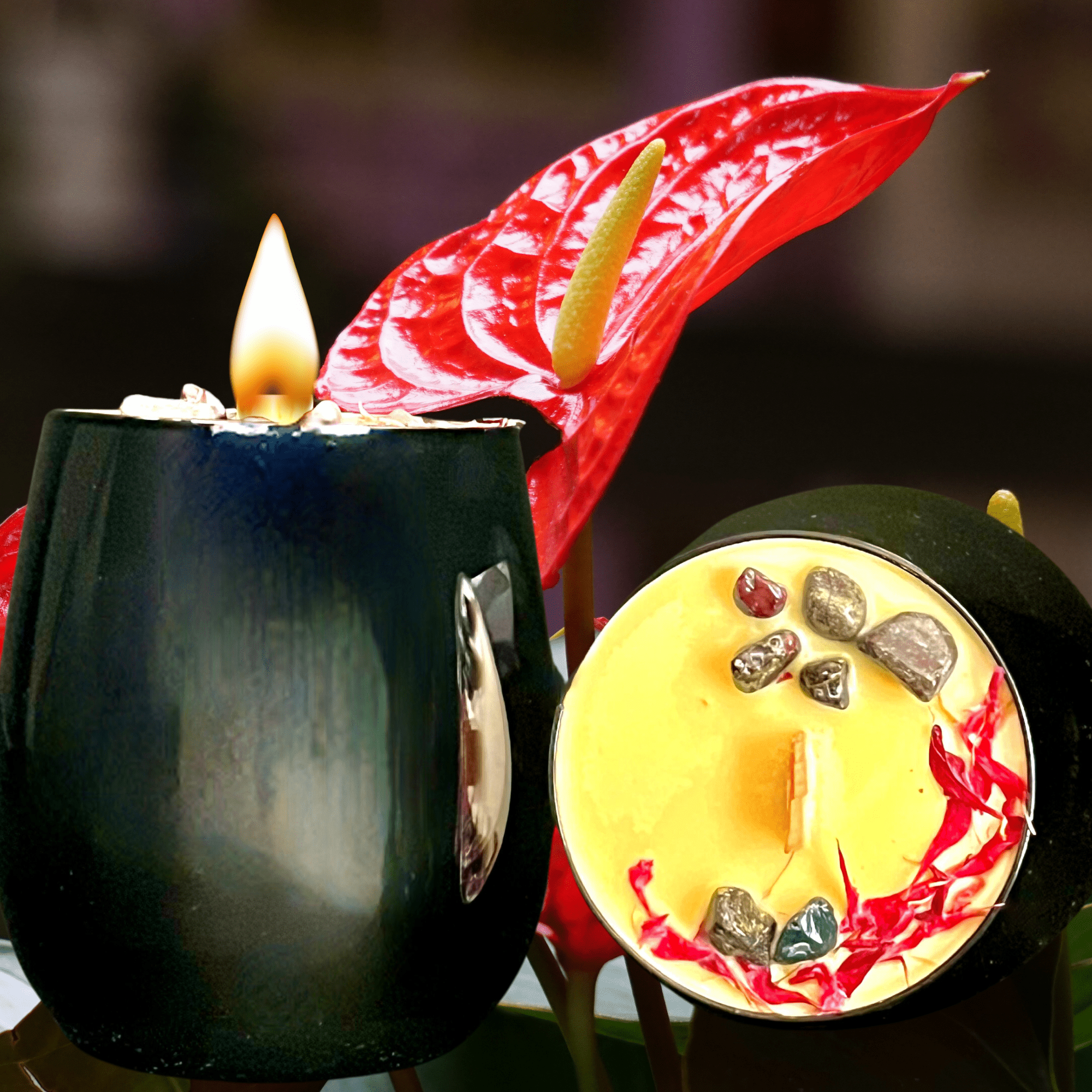 Dragon’s Kiss Intention Candle | Attract Love & Protection | Spiritual Energy - The Haus Of Alchemy