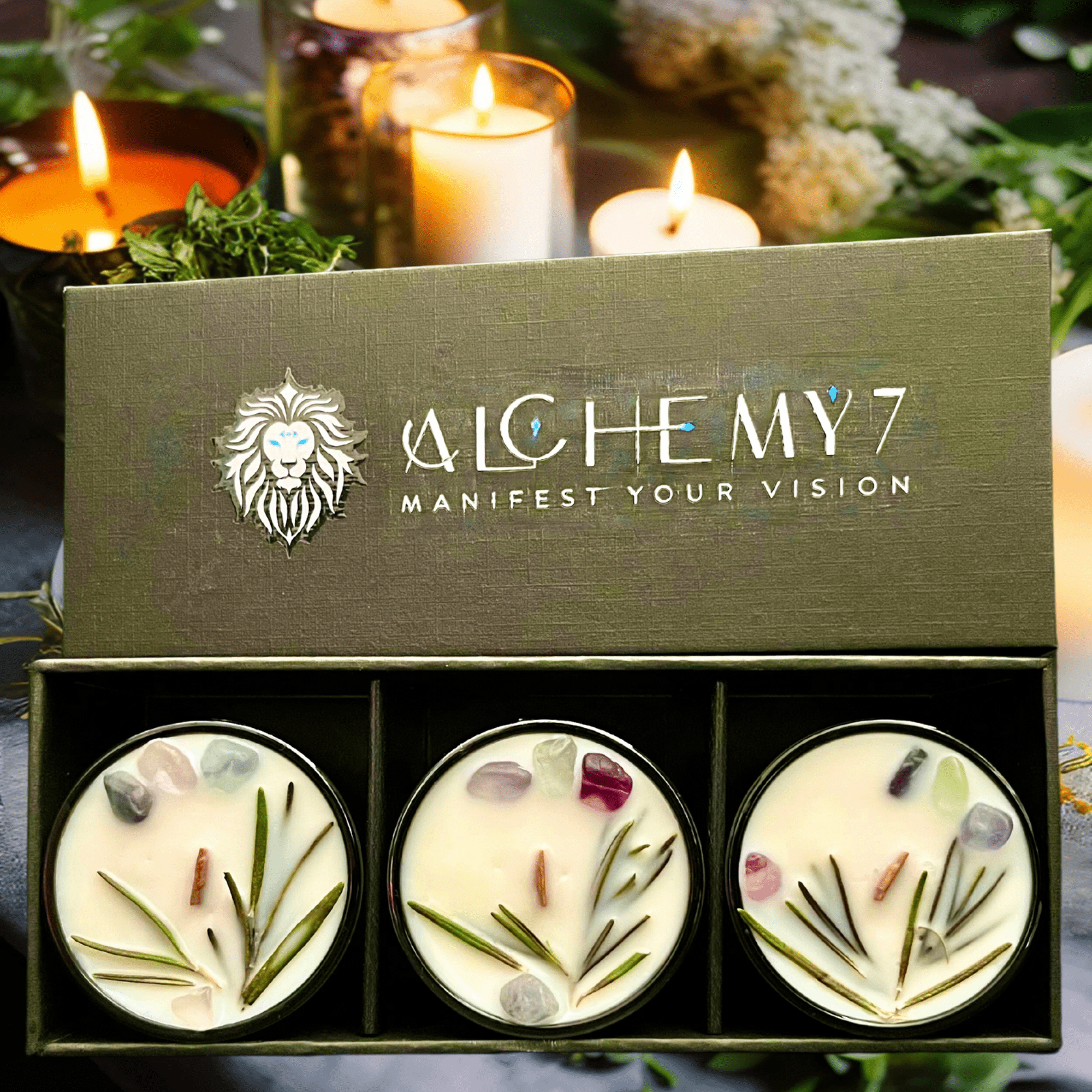 Epiphany Mini Smudge Candle - The Haus Of Alchemy