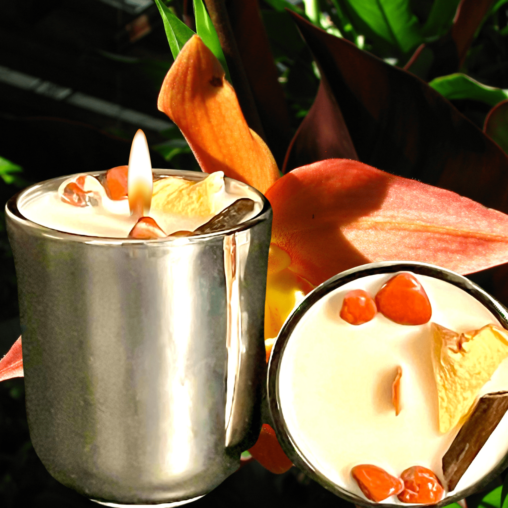 Forbidden Apple | Mini Candle | Love, Power & Peace - The Haus Of Alchemy