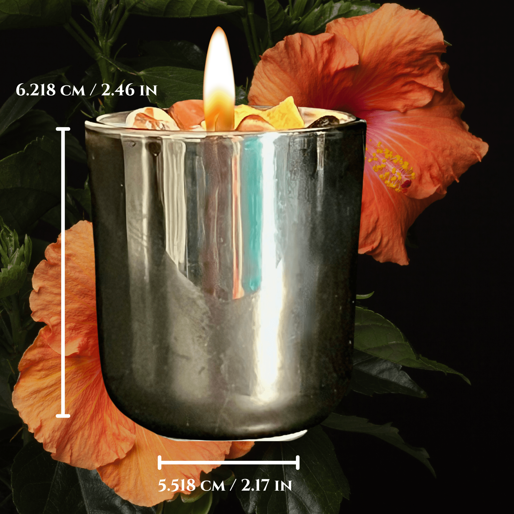 Forbidden Apple | Mini Candle | Love, Power & Peace - The Haus Of Alchemy