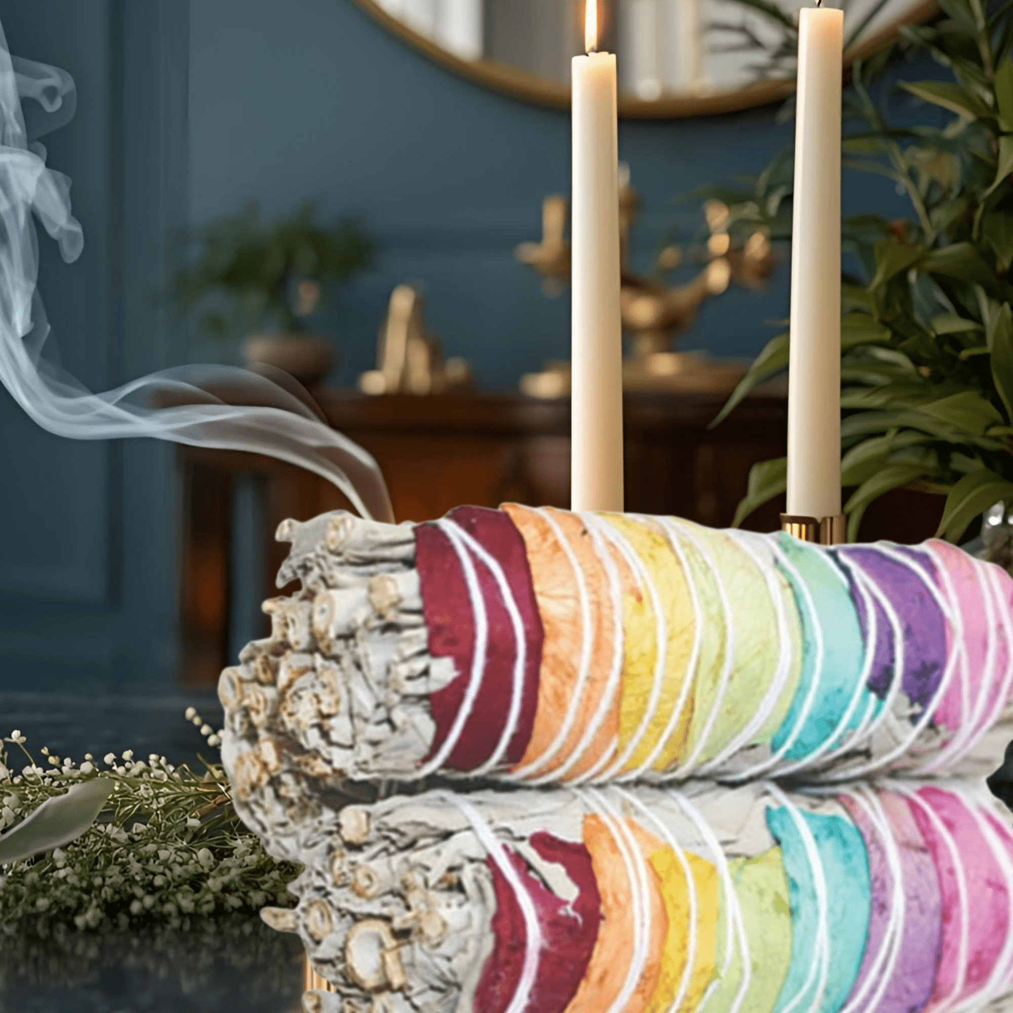 7 Chakra Sage Stick - The Haus Of Alchemy