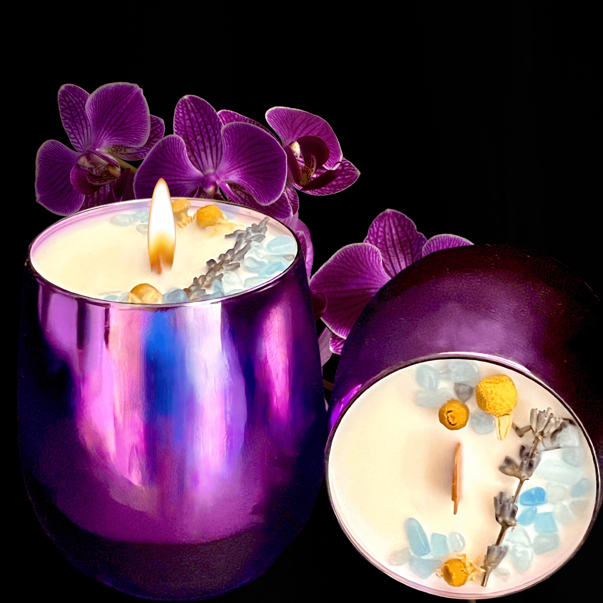 Sándman Intention Candle | Sleep & Stress Relief - The Haus Of Alchemy