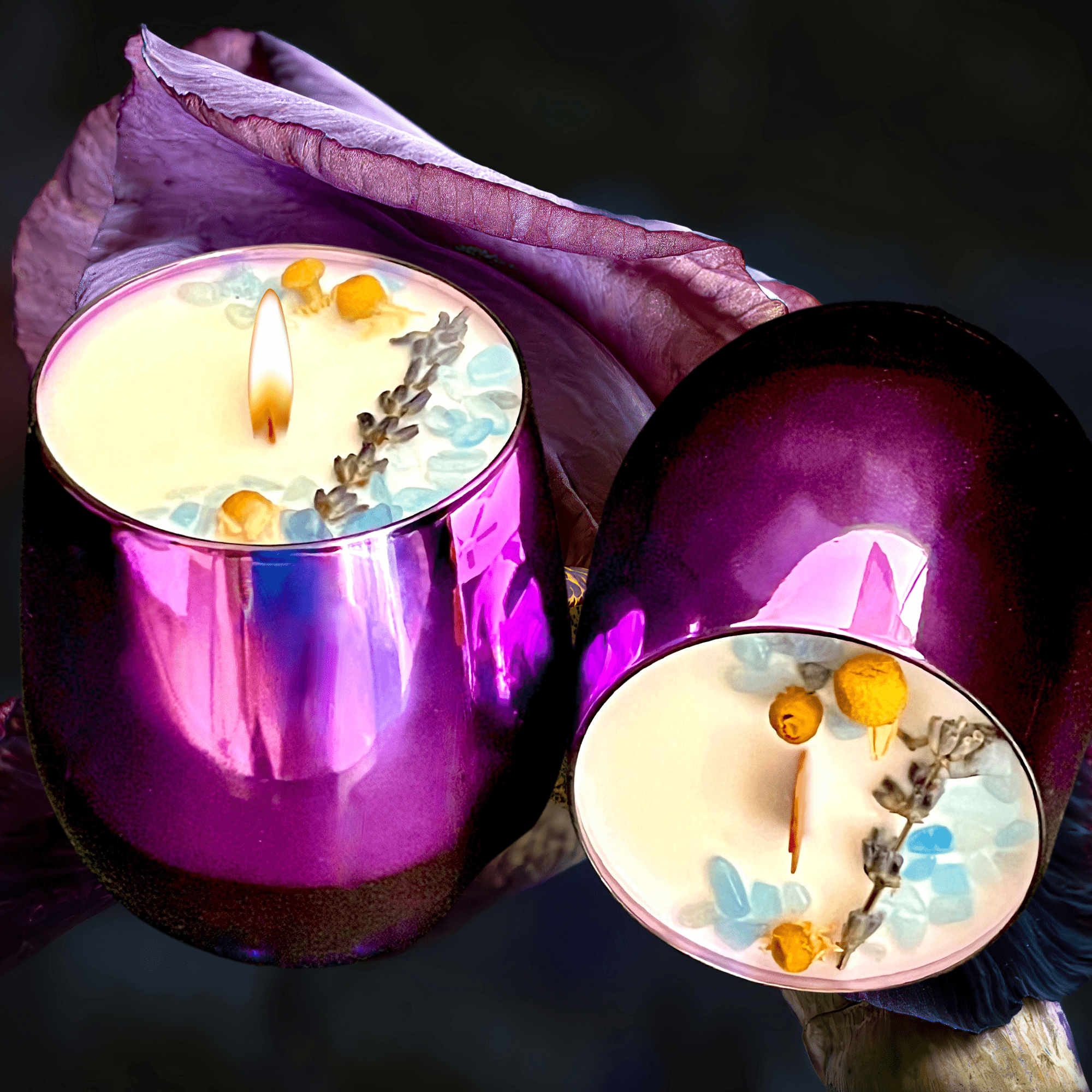 Sándman Intention Candle | Sleep & Stress Relief - The Haus Of Alchemy