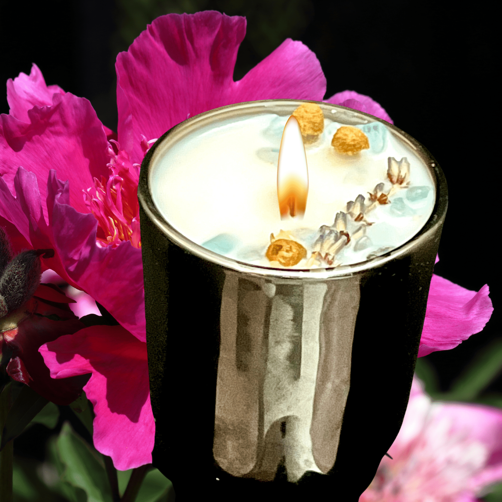 Sándman Mini Intention Candle | Sleep & Anxiety Ritual - The Haus Of Alchemy
