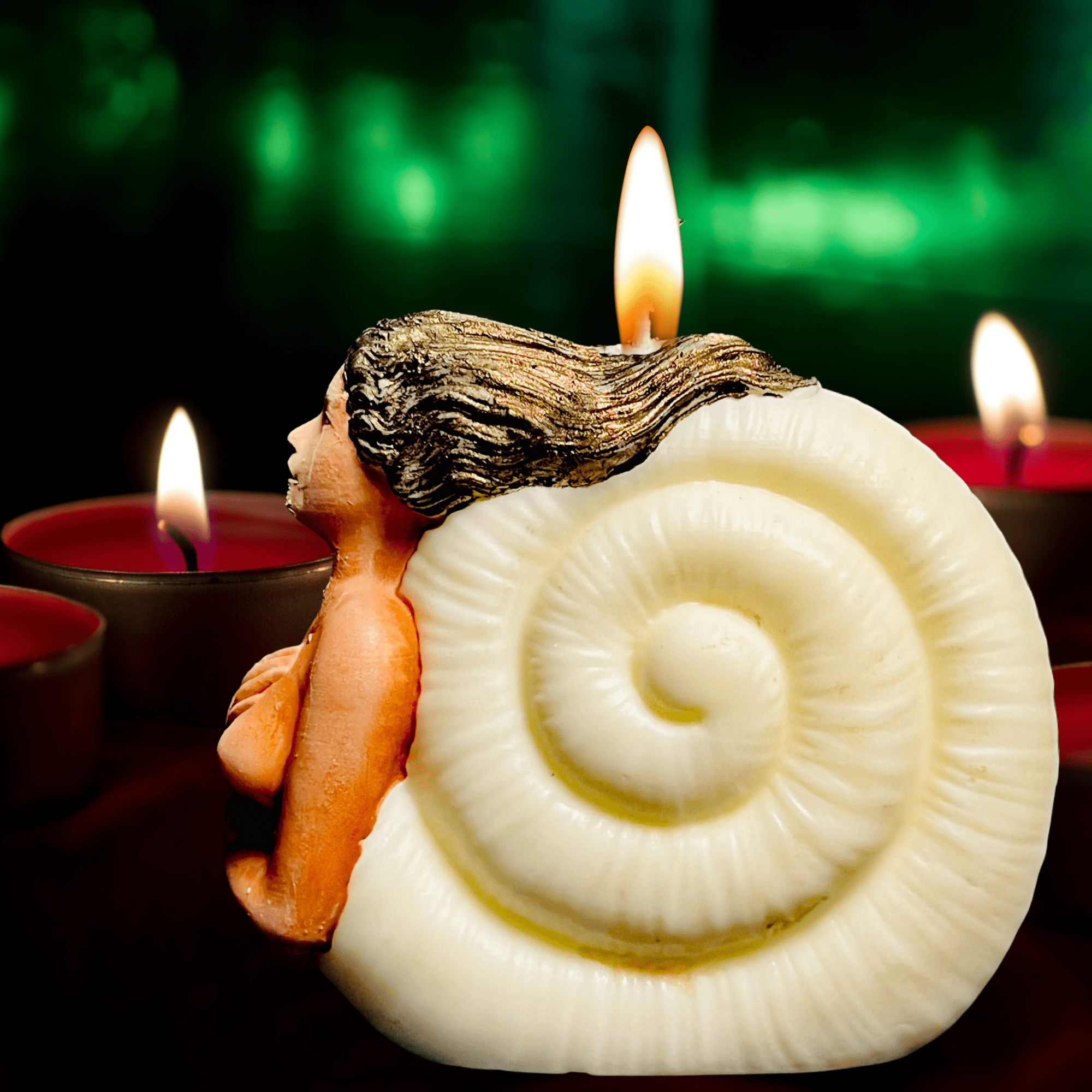 Siren | Custom Figural Candle - The Haus Of Alchemy