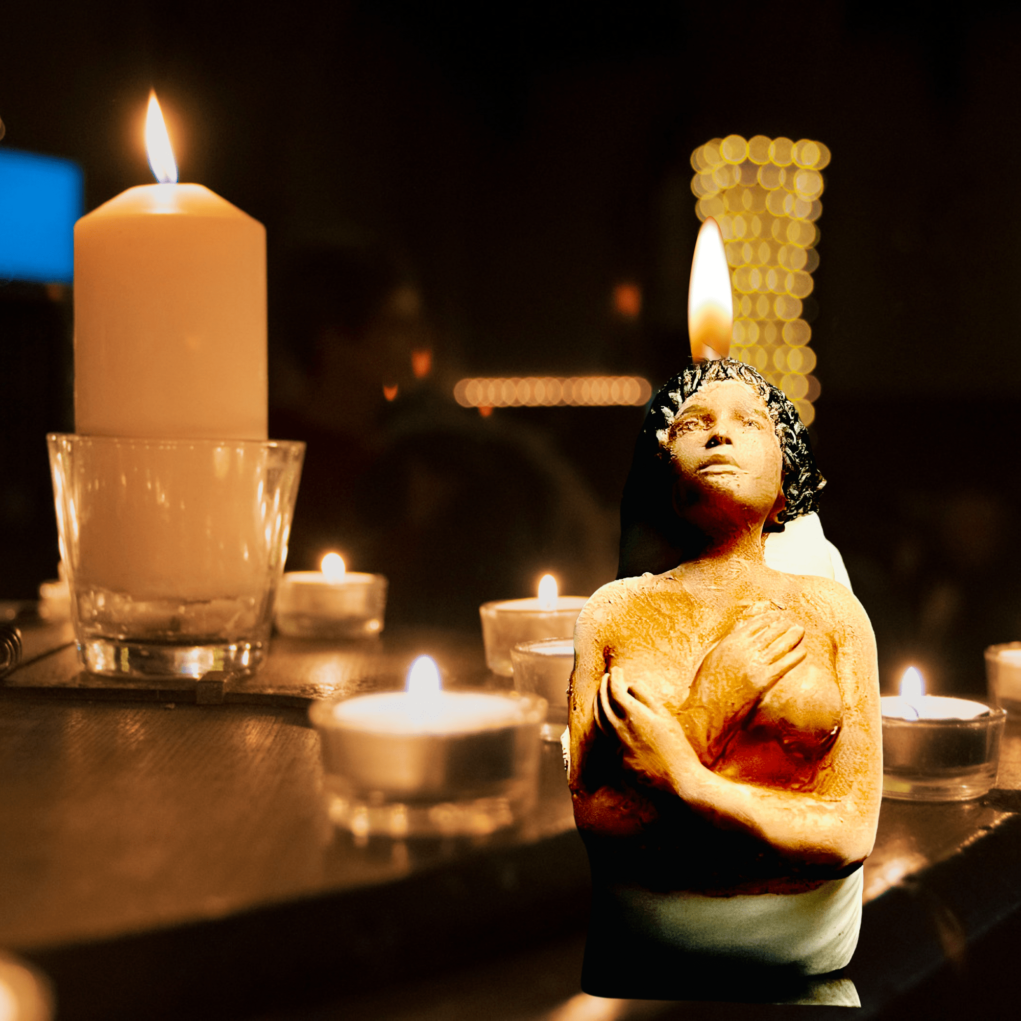 Siren | Custom Figural Candle - The Haus Of Alchemy