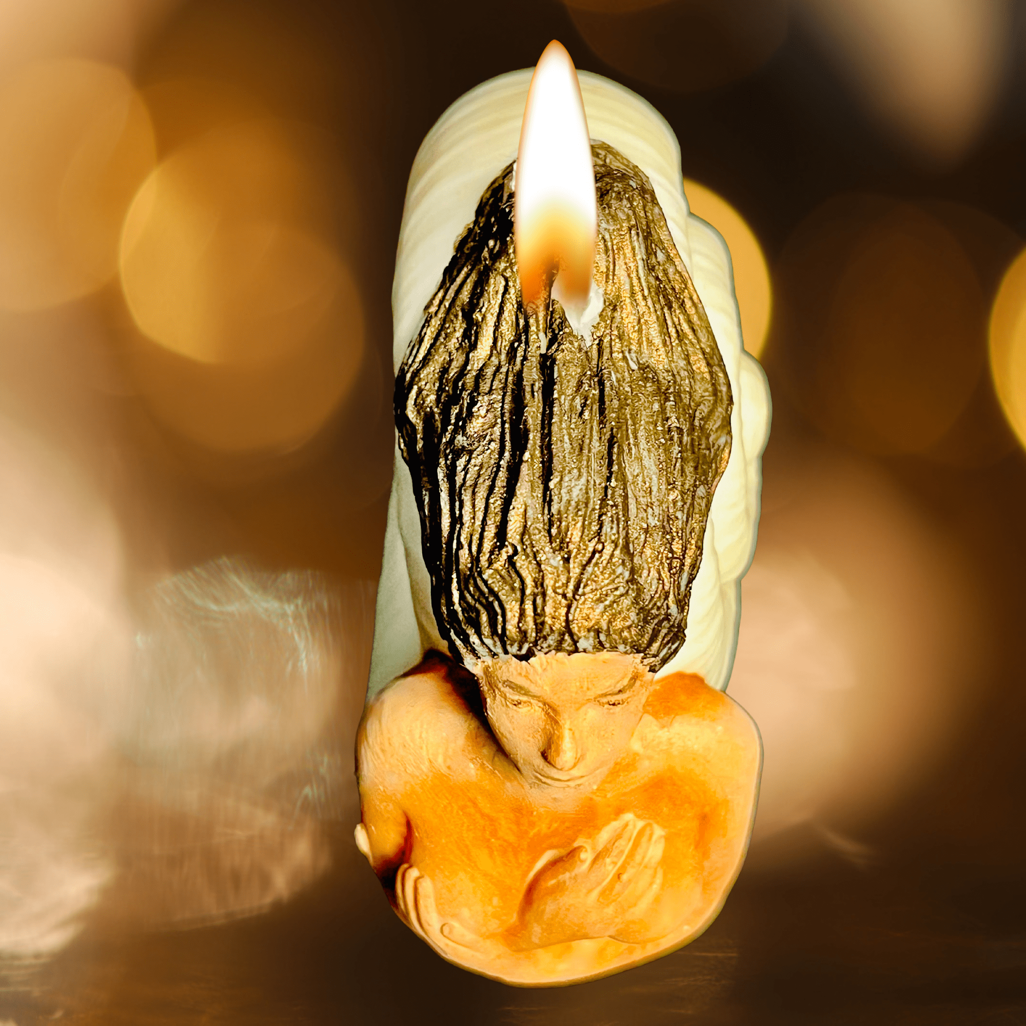 Siren | Custom Figural Candle - The Haus Of Alchemy