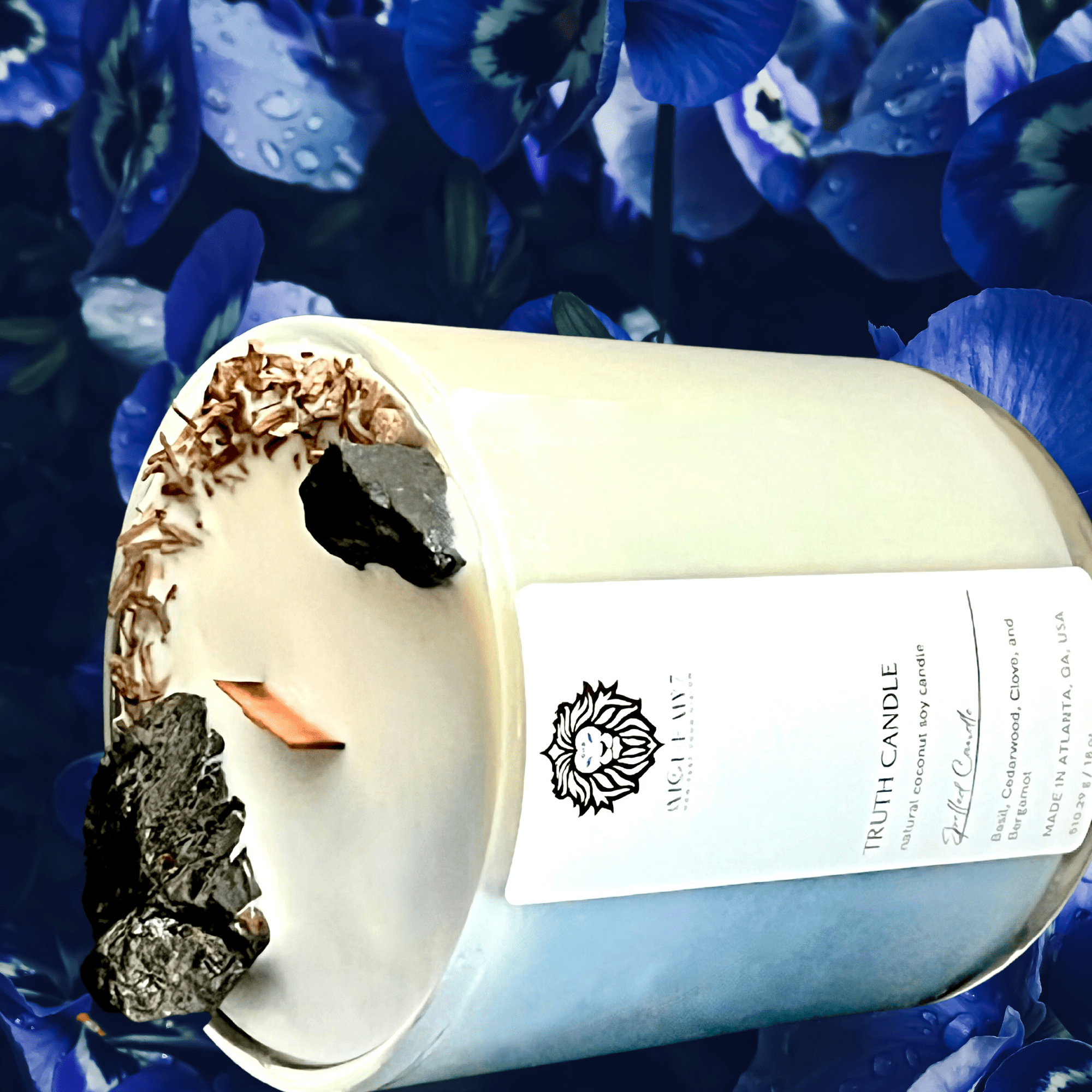 Truth Spelled Candle | Reveal Lies, Clear Confusion & Command Clarity - The Haus Of Alchemy