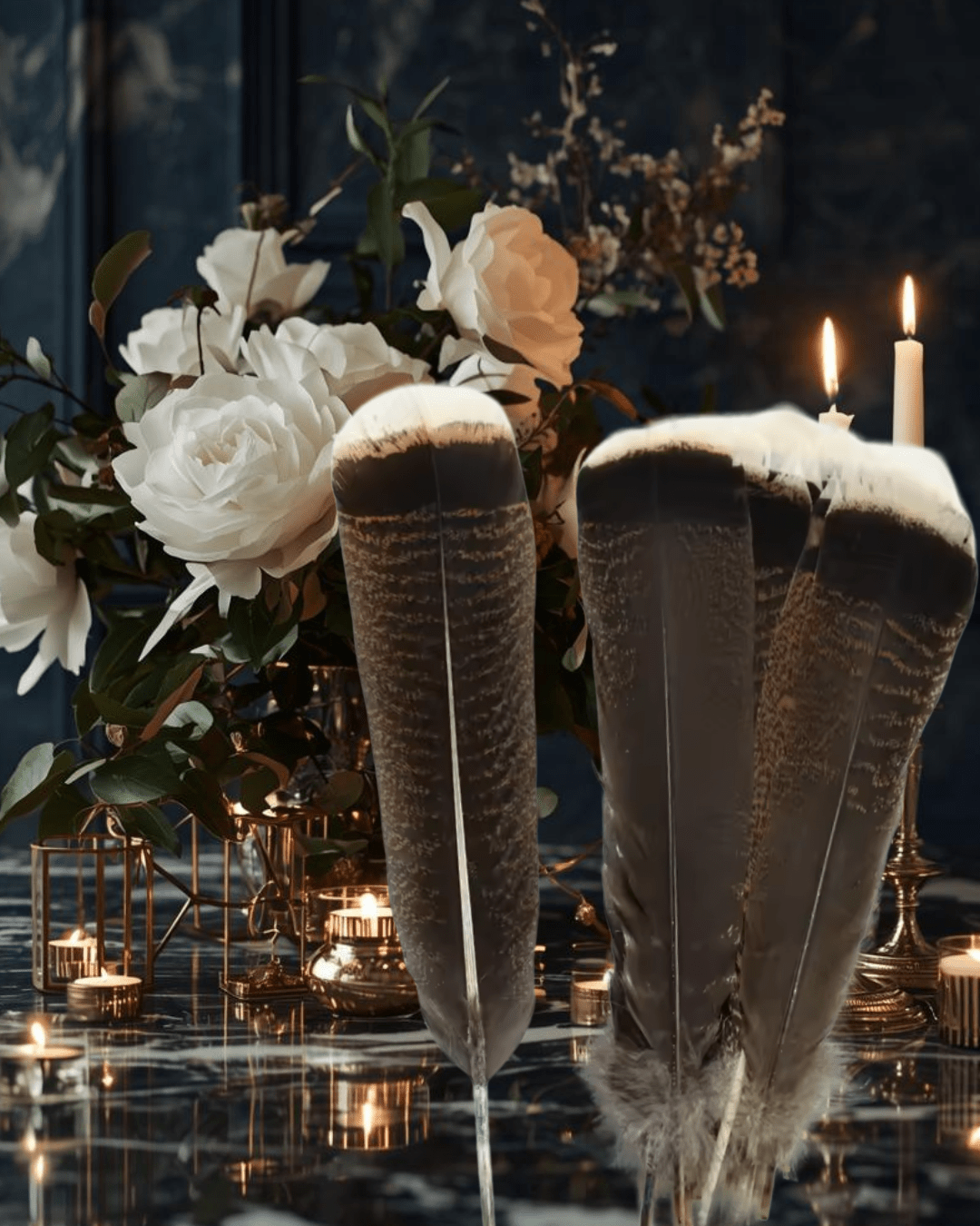 Natural Turkey Feathers - Haus Of Alchemy