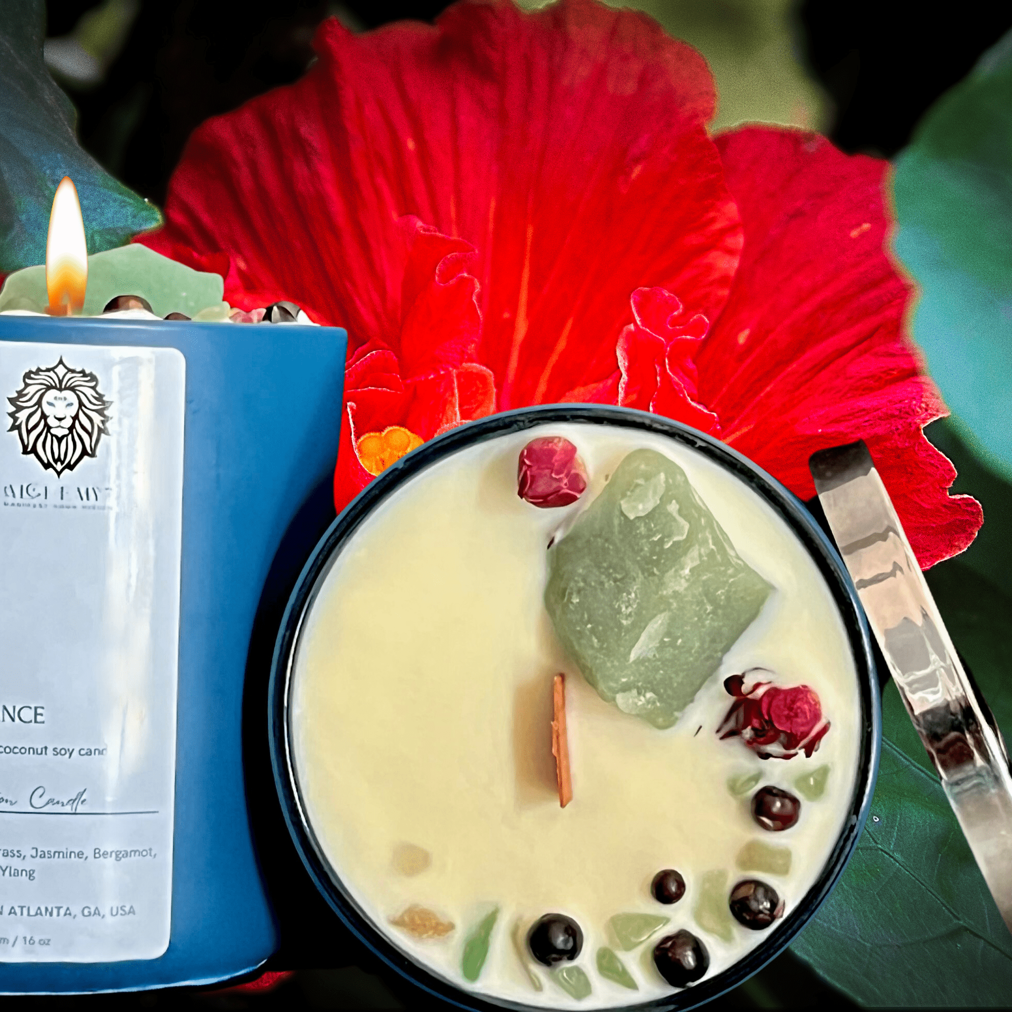 Yin Yang Intention Candle | Balance Masculine & Feminine Energies - The Haus Of Alchemy