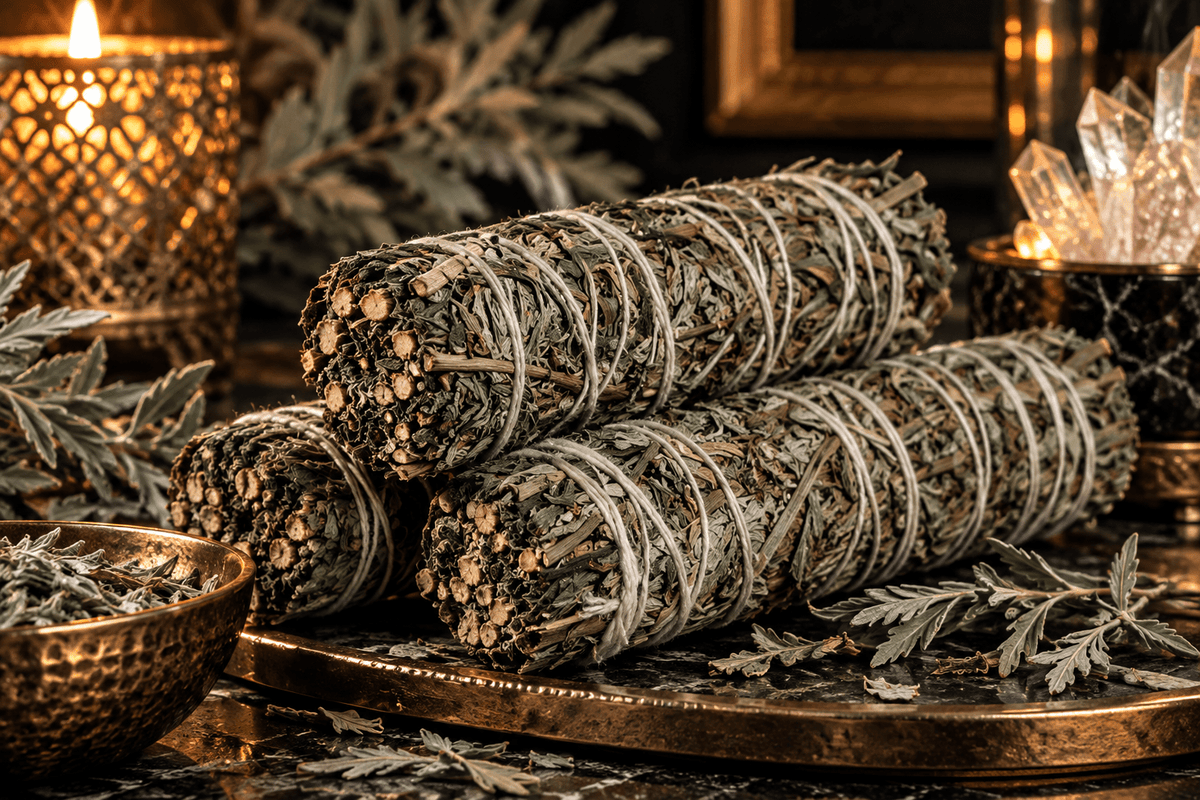 Mugwort Sage Stick - Haus Of Alchemy