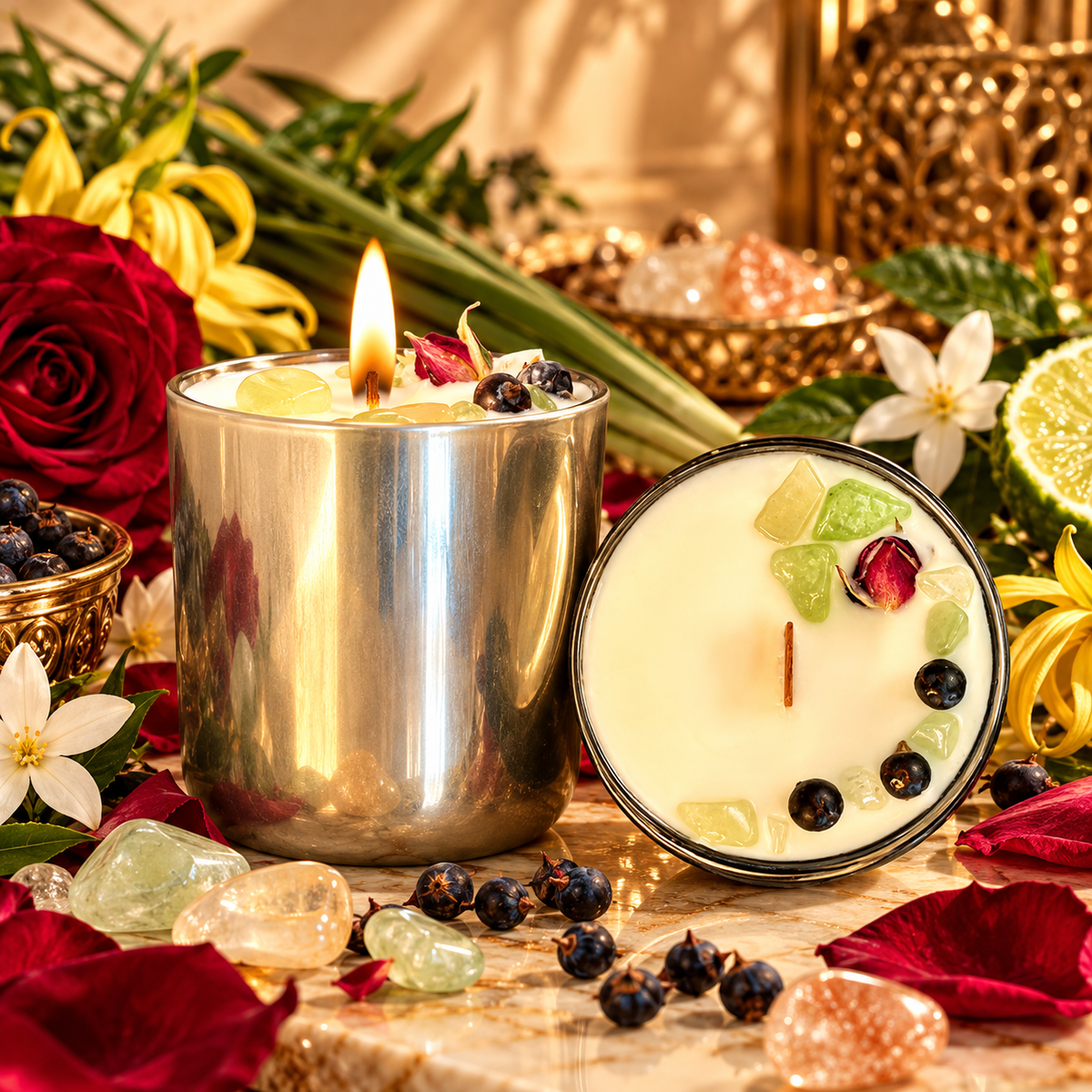 Yin Yang Mini Candle - Haus Of Alchemy