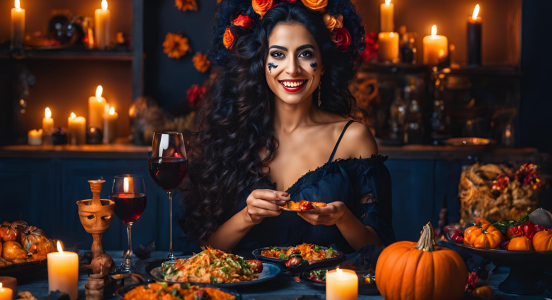 Día de los Muertos & Halloween