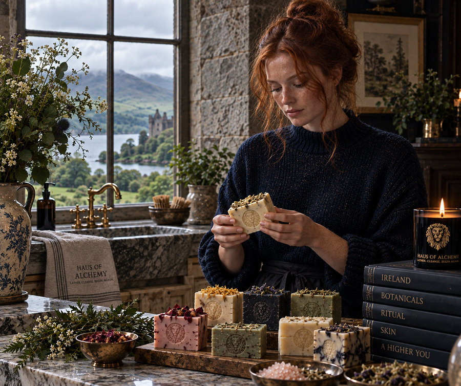 Handcrafted cleansing bars