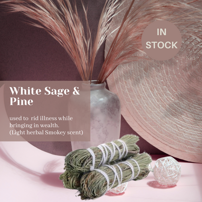 White Sage and Pine Sage Sticks