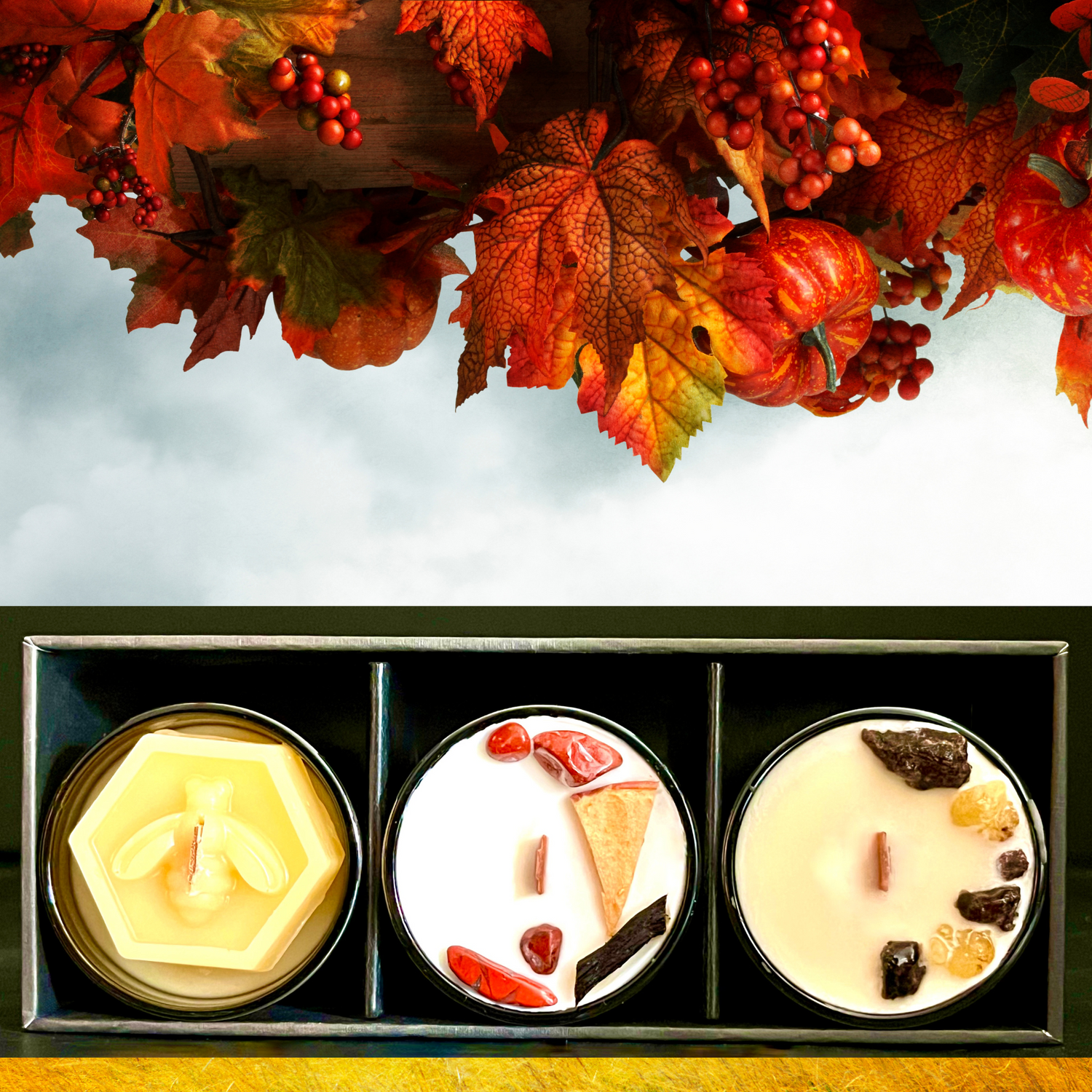 Fall Equinox Candle Set