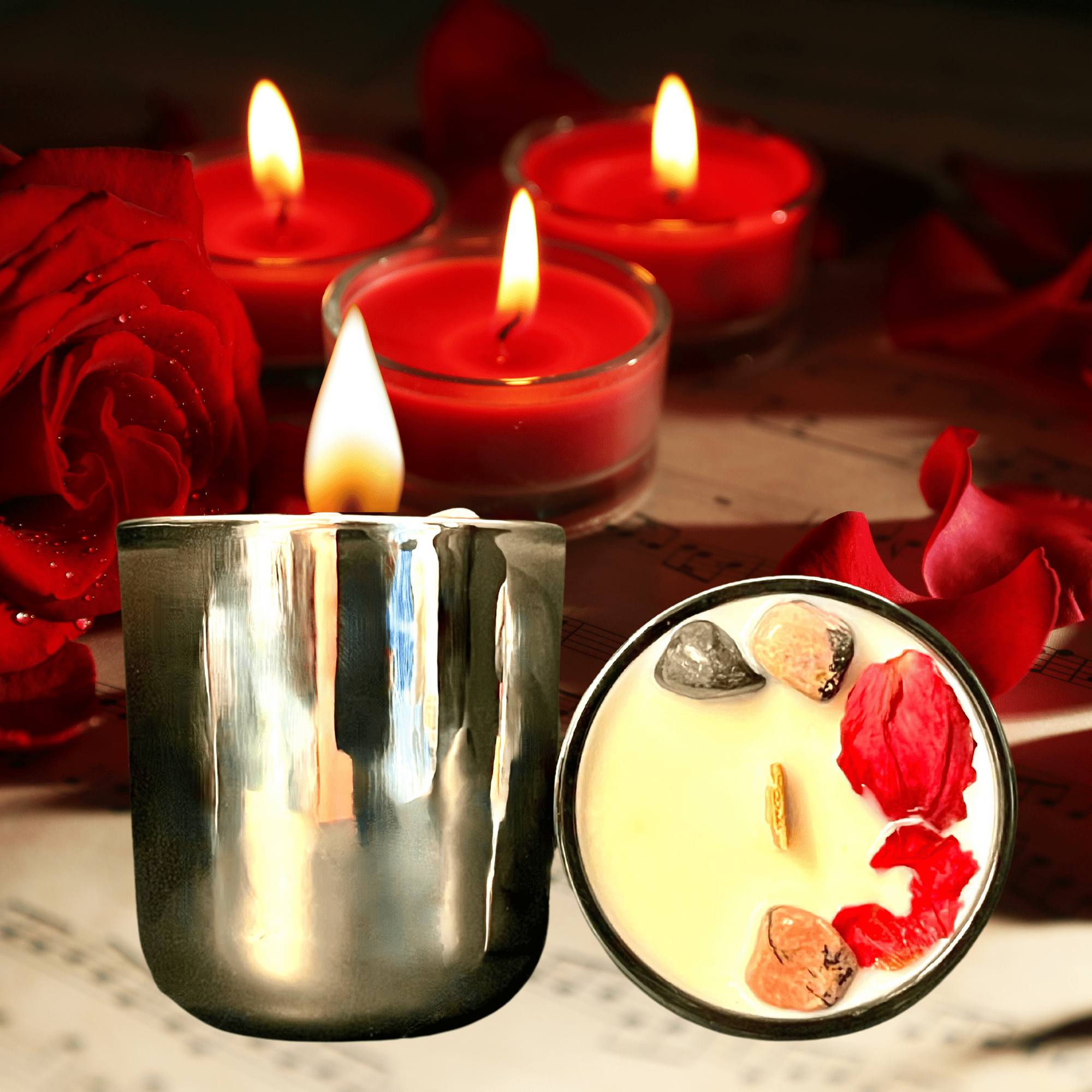 Femme Fatale Mini Intention Candle - The Haus Of Alchemy