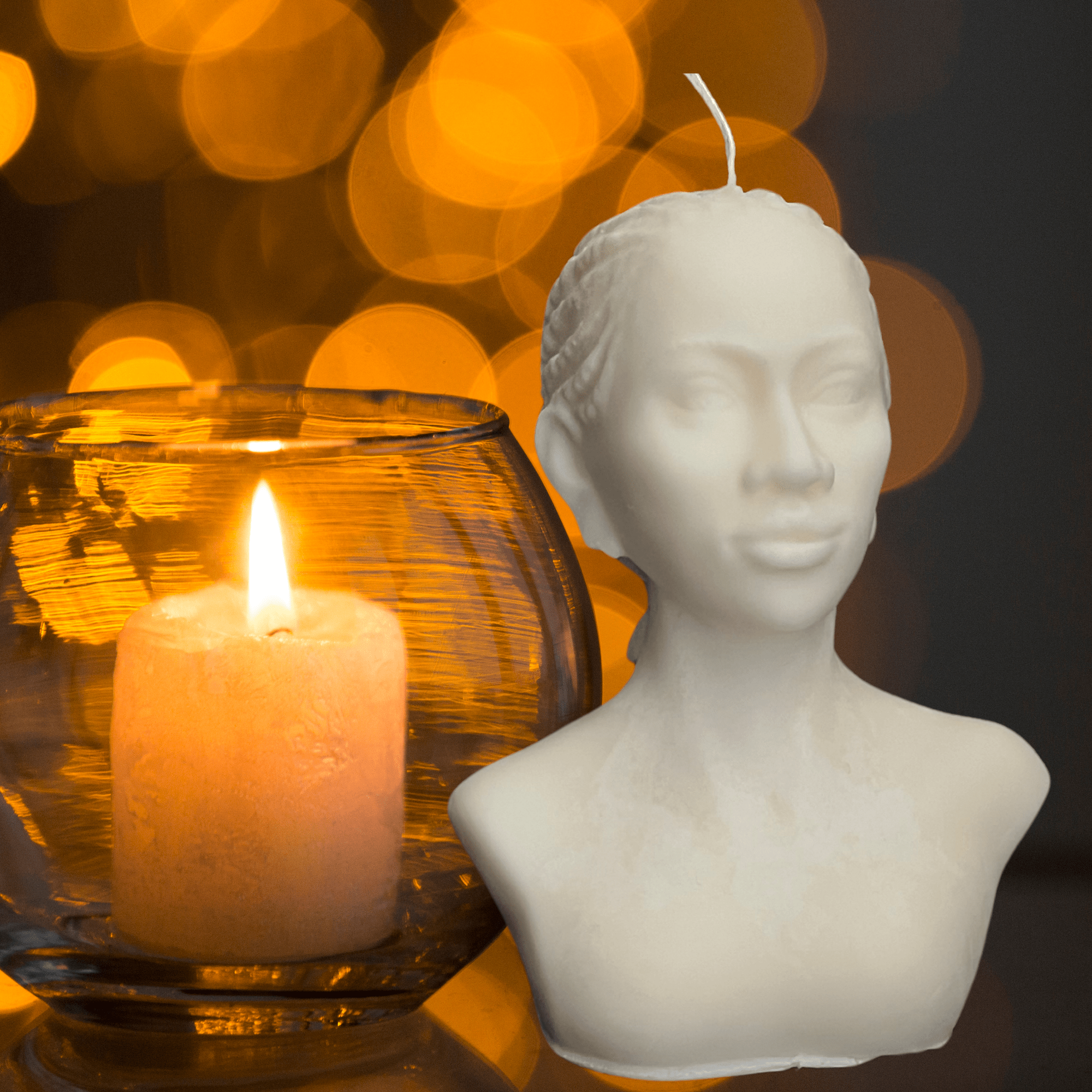 Imani | Custom Figural Candle - The Haus Of Alchemy