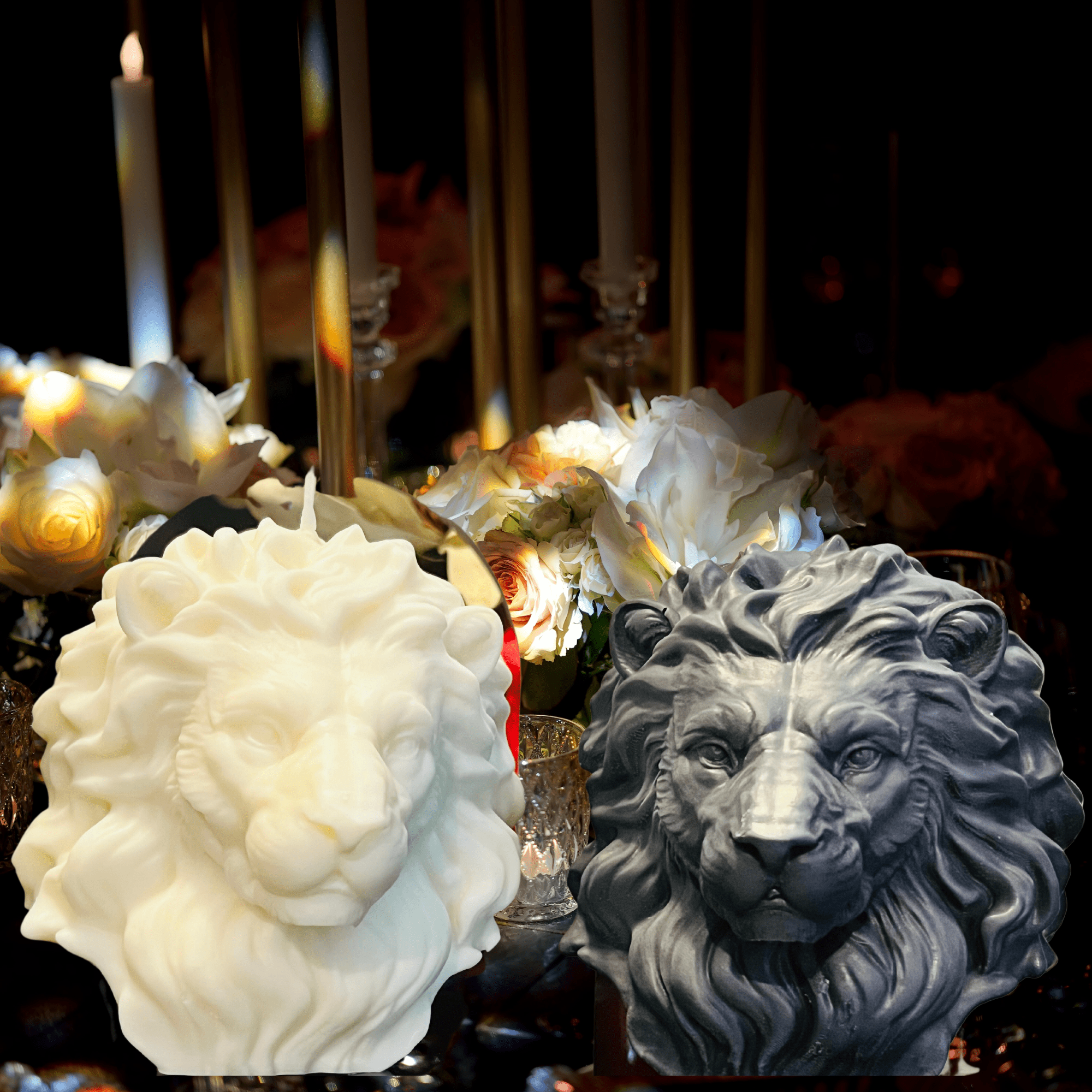 Lion | Custom Figural Candle - The Haus Of Alchemy