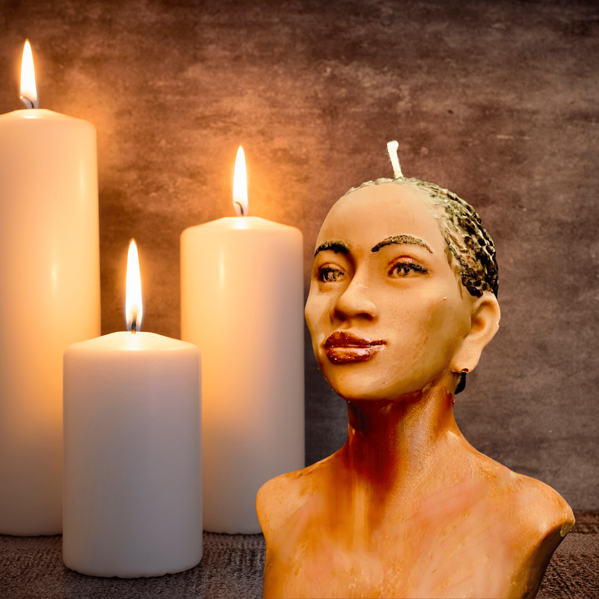 Imani | Custom Figural Candle - The Haus Of Alchemy