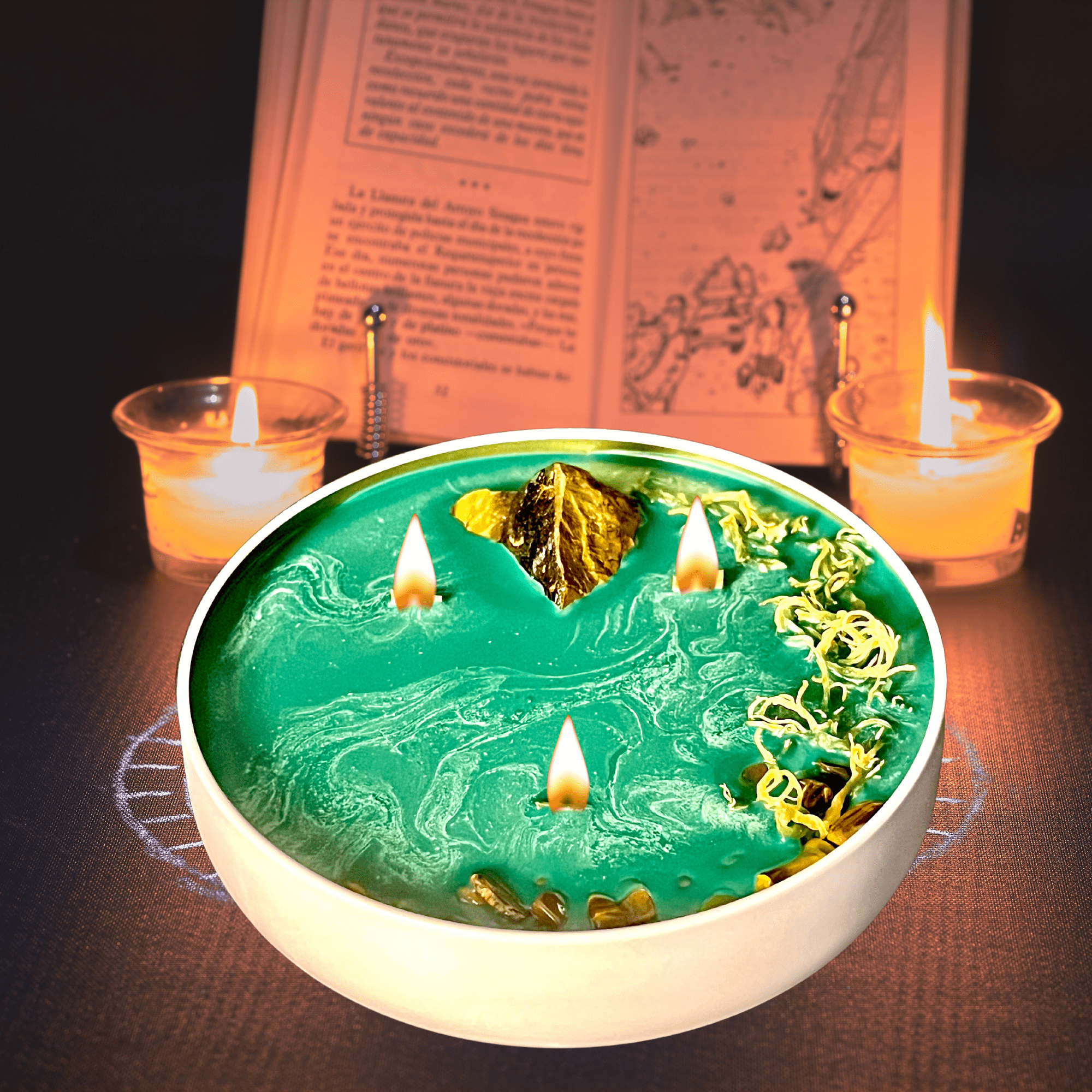 Eminence - 18oz Abundance Candle💰✨ - The Haus Of Alchemy
