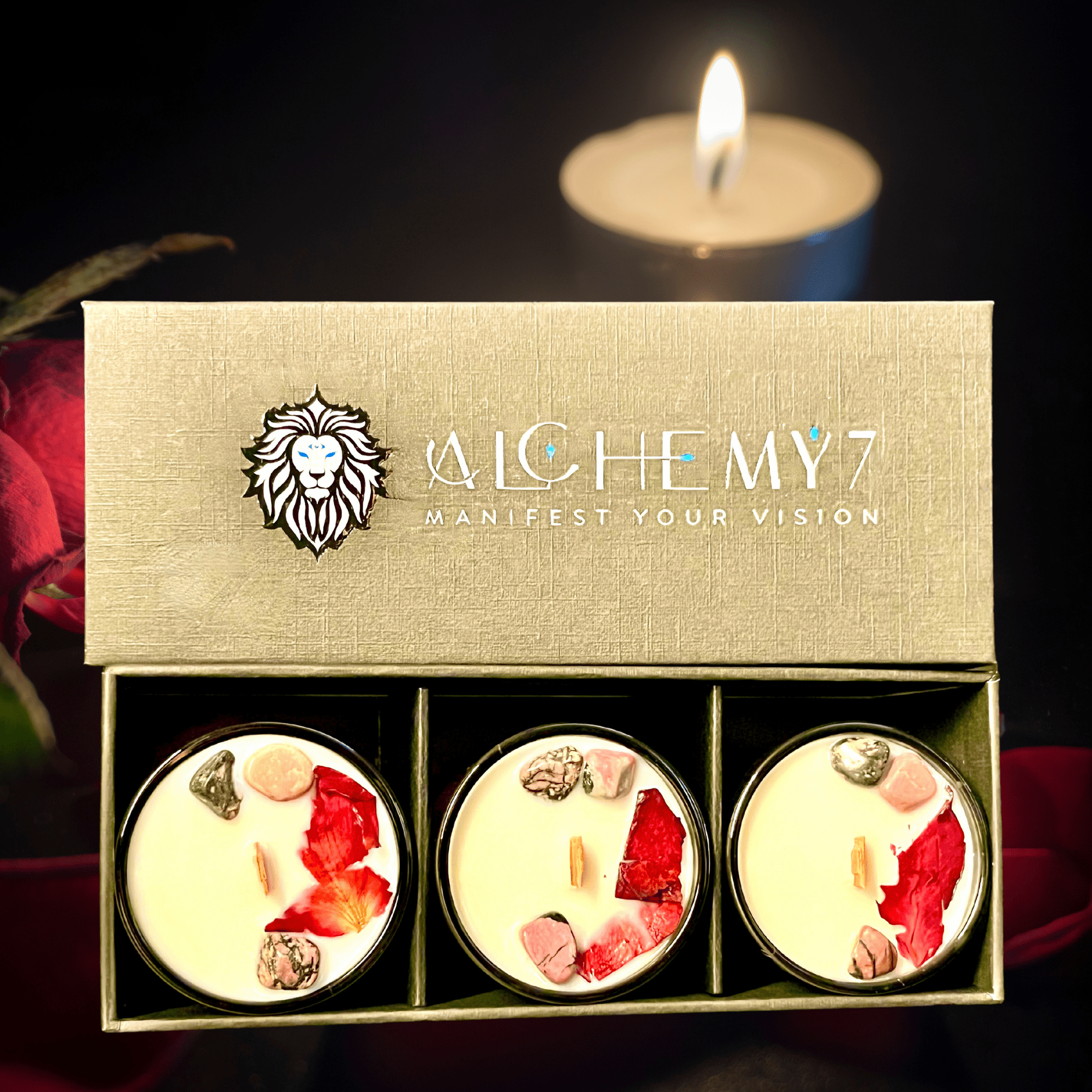 Femme Fatale Mini Intention Candle - The Haus Of Alchemy
