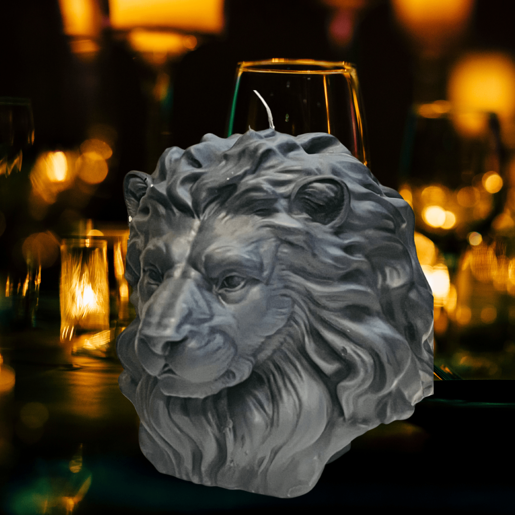 Lion | Custom Figural Candle - The Haus Of Alchemy