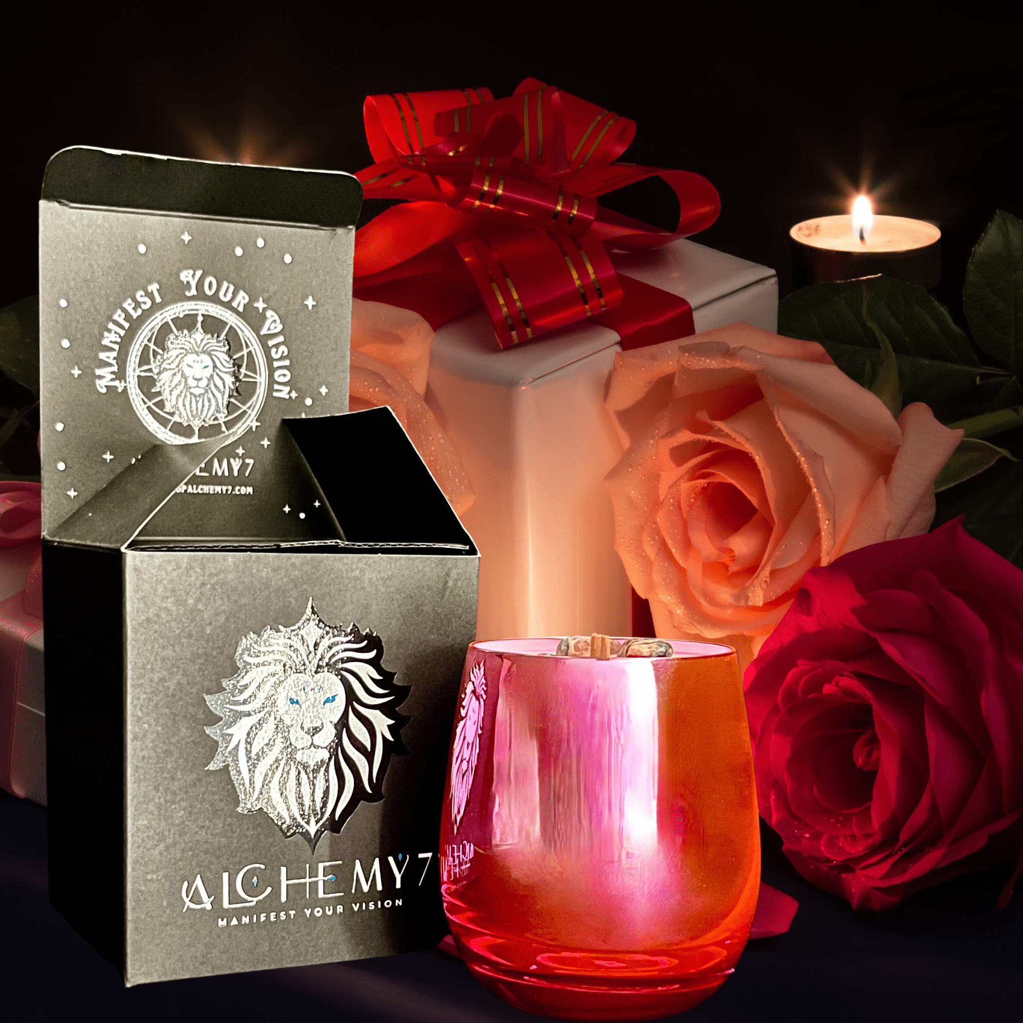 Femme Fatale 12 oz Signature Candle - The Haus Of Alchemy
