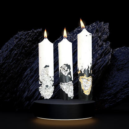 Geode Pillar Candle