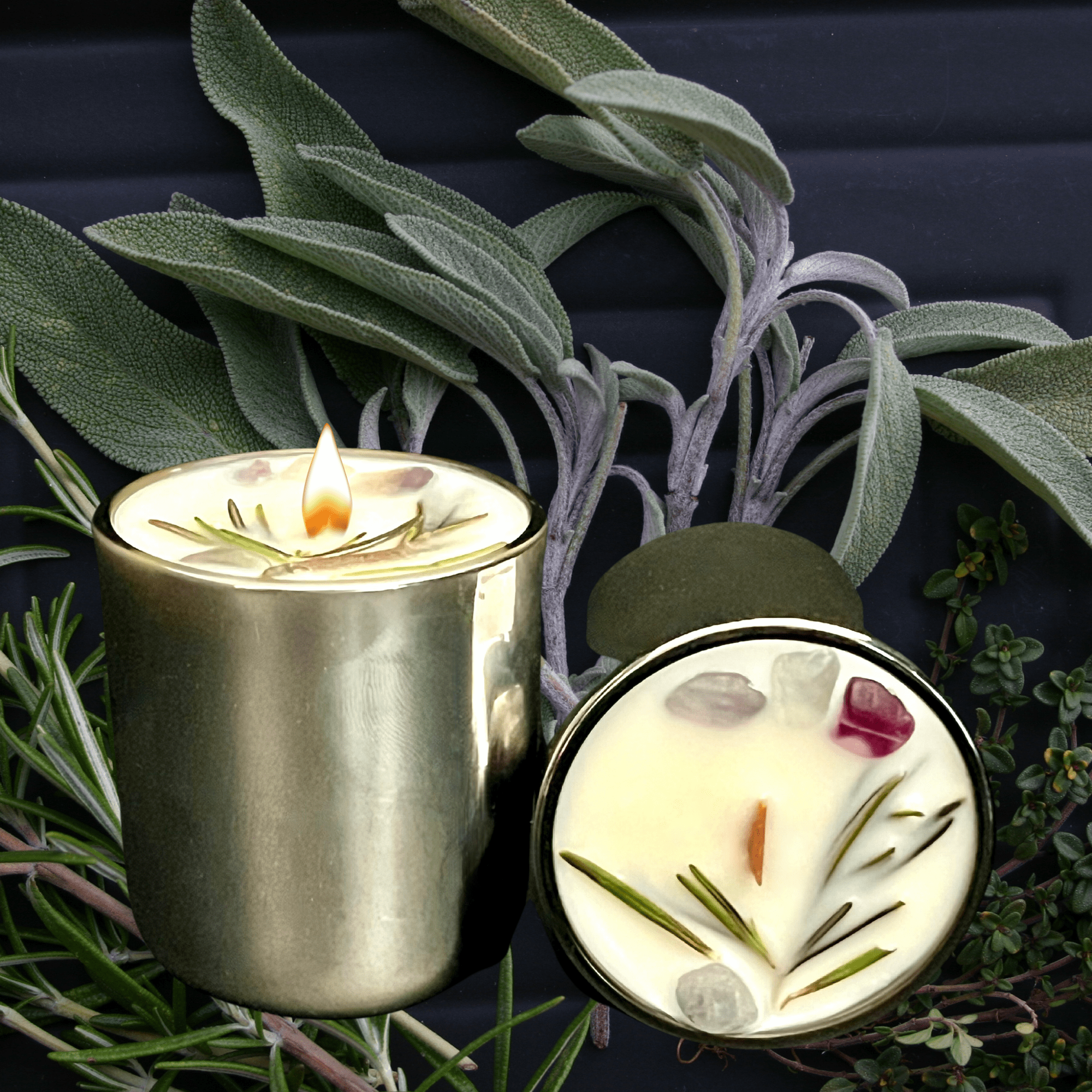 Energy Cleanse Mini Candle Set - The Haus Of Alchemy