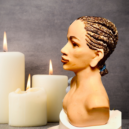 Majestic Goddess Figural Candle