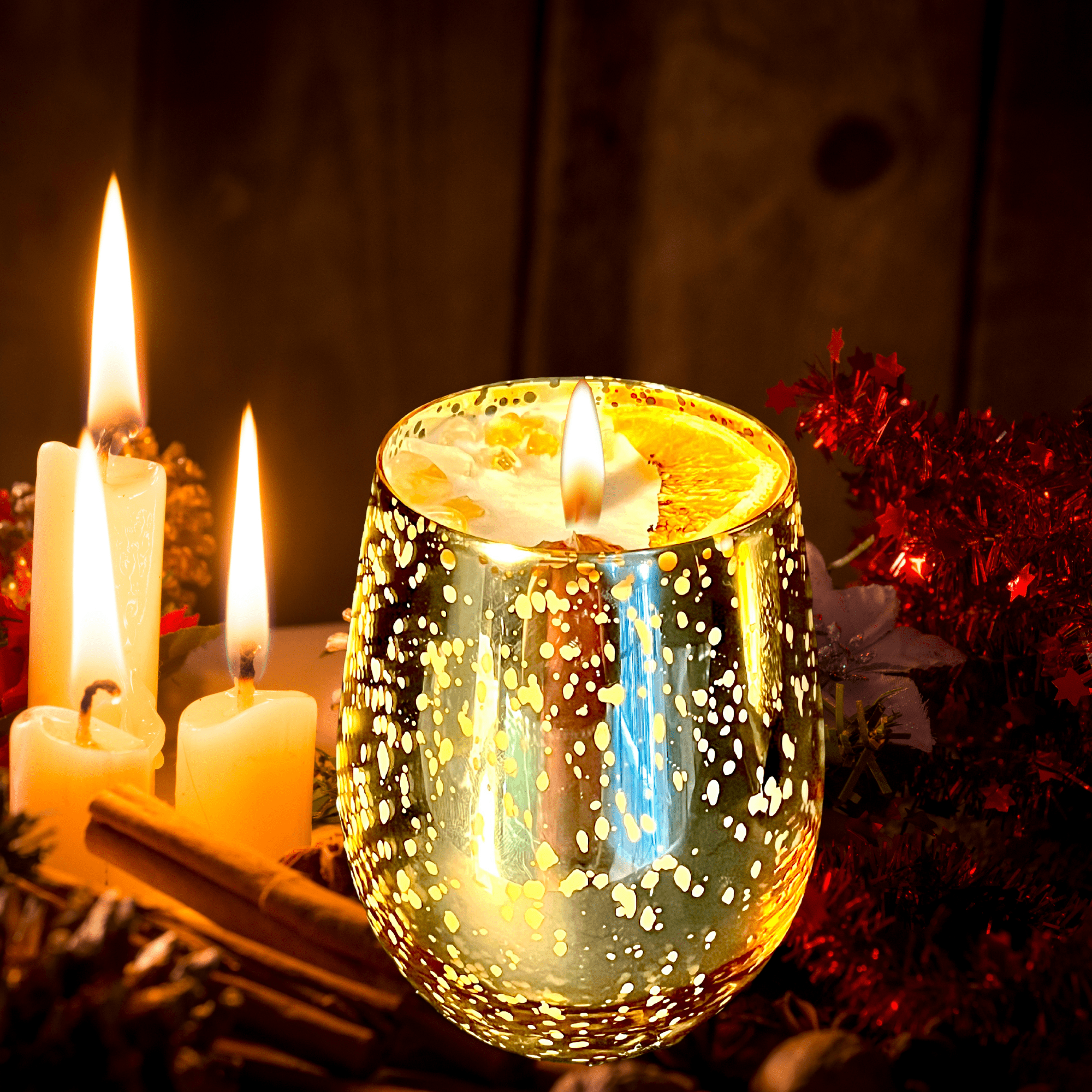 Ominous Joy Smudge Candle - The Haus Of Alchemy