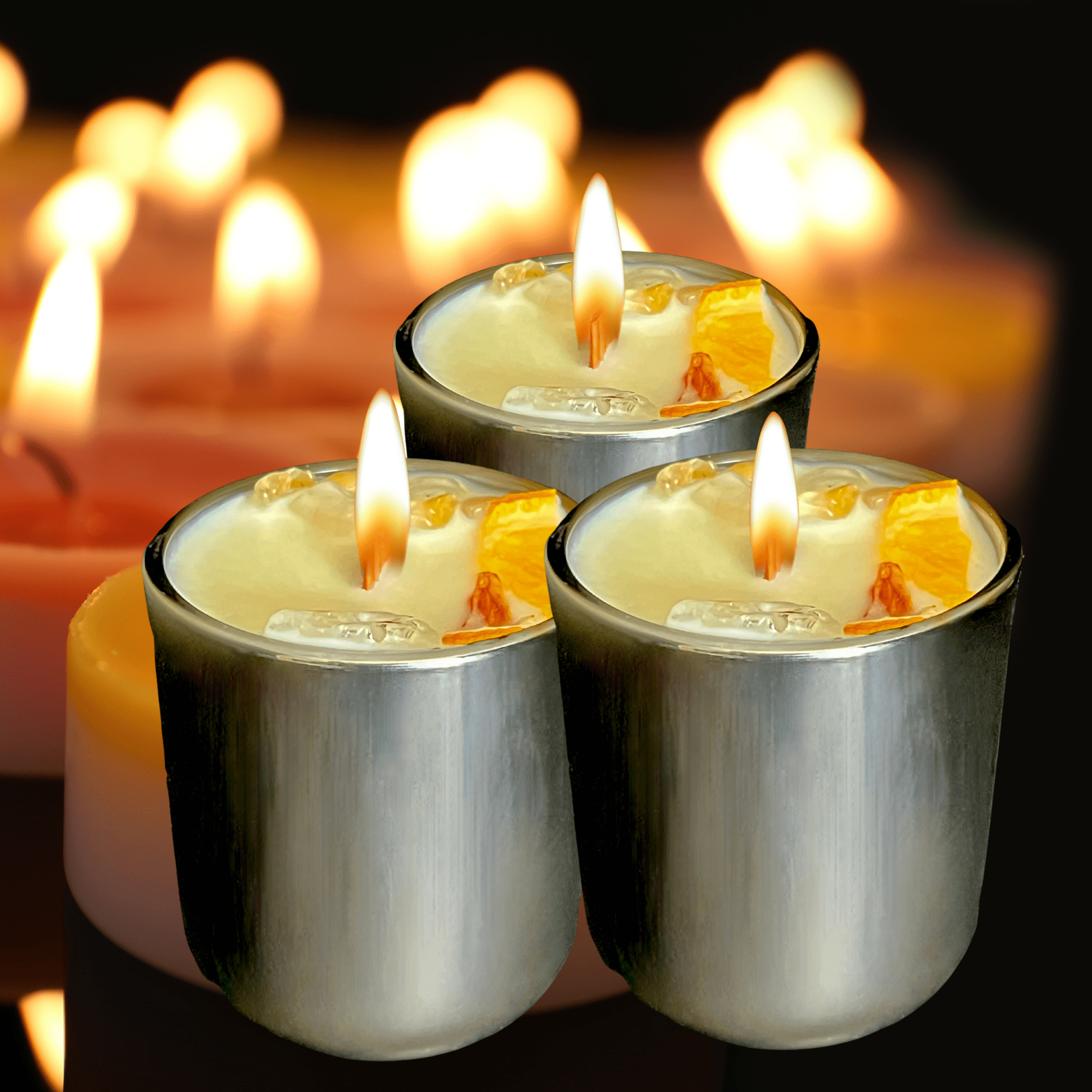 Ominous Joy Mini Smudge Candle - The Haus Of Alchemy